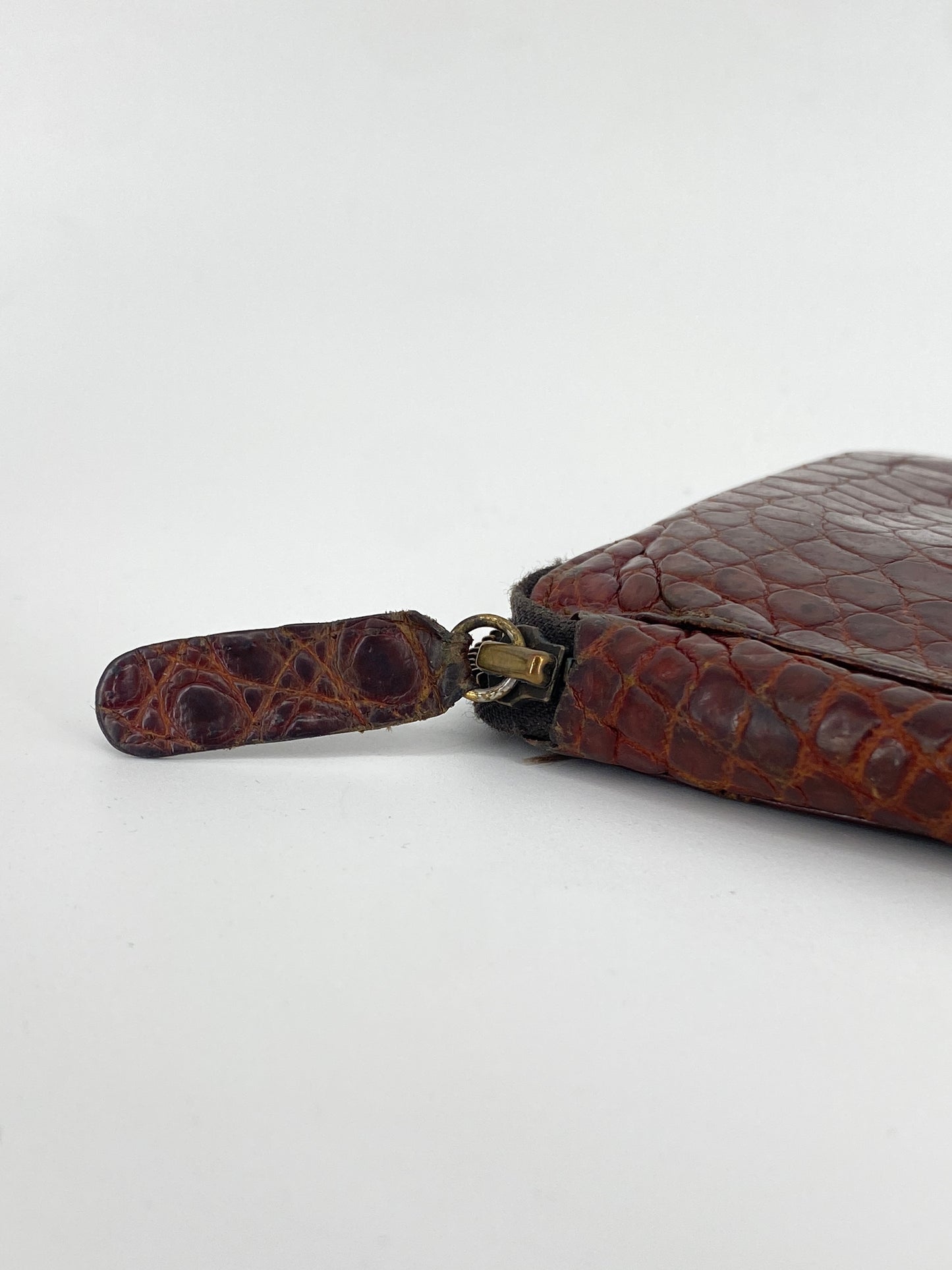 Vintage Brieftasche aus Krokodilleder von Jil Sander, 1990