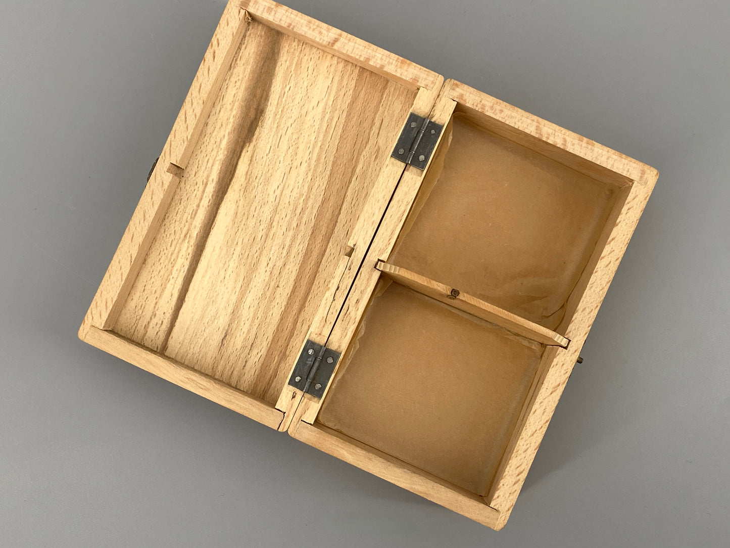 Vintage Set Schachfiguren in Schatulle, König 6,6 cm