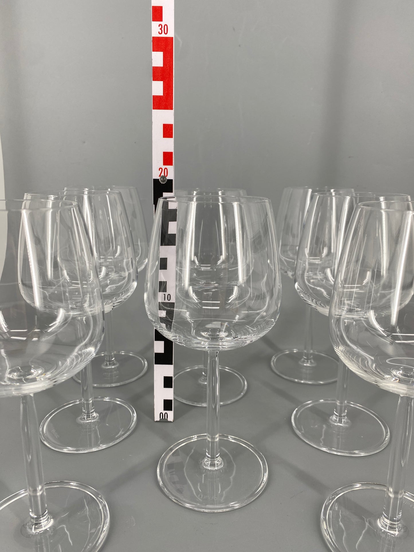 8 x Rotweinglas von Alfredo Häberli für Iittala Finnland