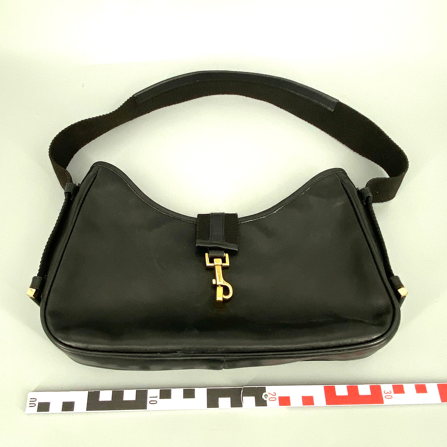 Schwarze Leder Handtasche "Jackie" von GUCCI Italien
