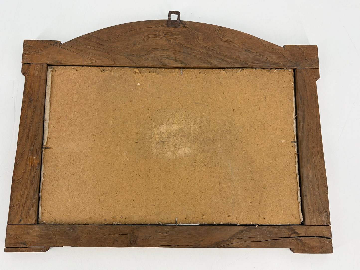 Art Deco Seidenstickerei zweier, spielender Kinder im Stil von Rie Cramer um 1920