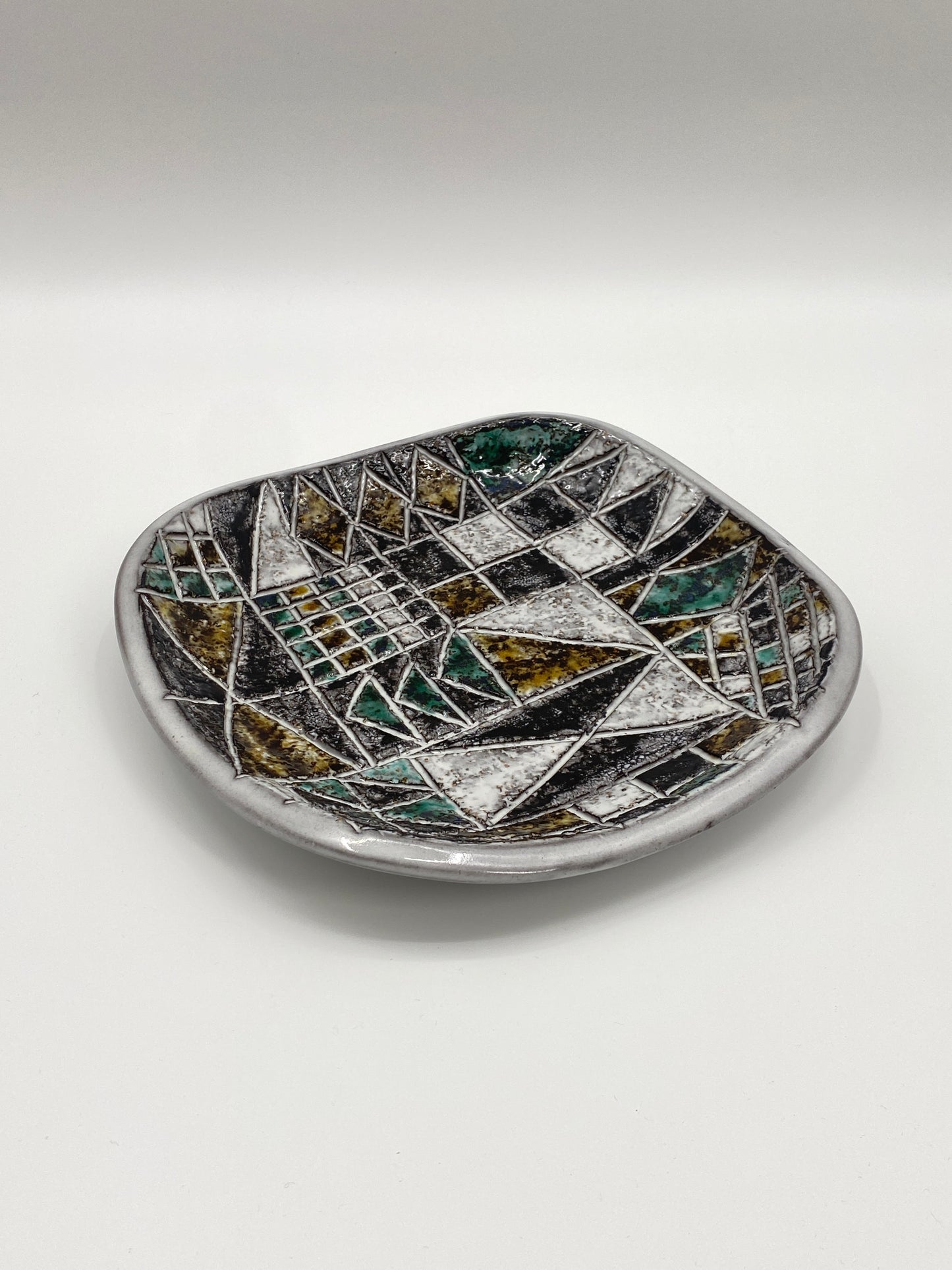 Keramikschale von Ingrid Atterberg für Upsala Ekeby Manufaktur, Mid Century