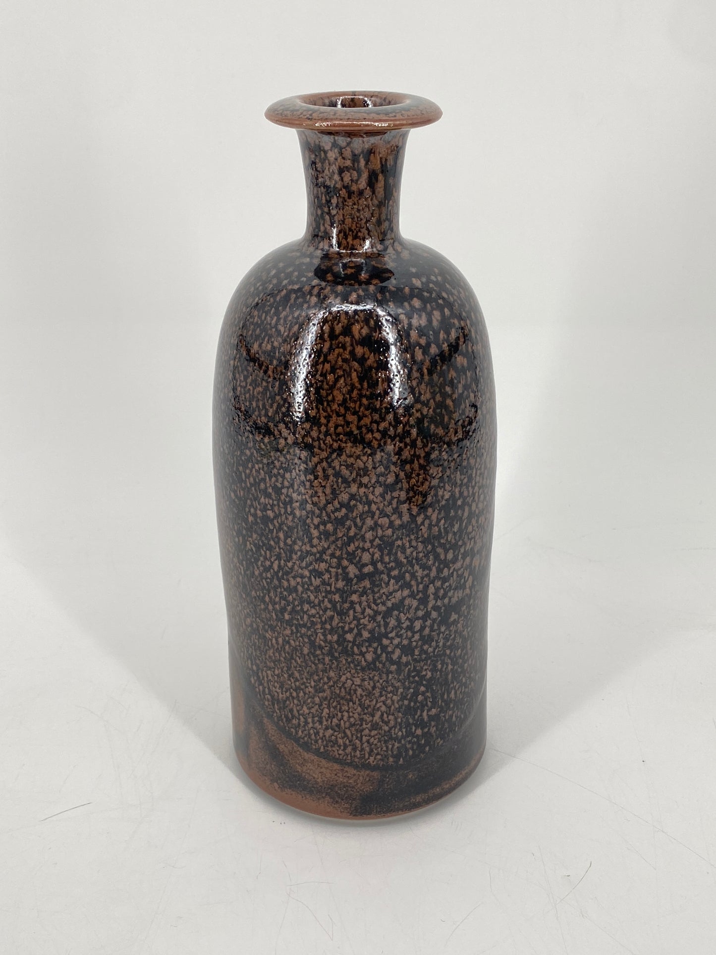 Studiokeramik Blumenvase von Horst Kerstan mit Aufkleber