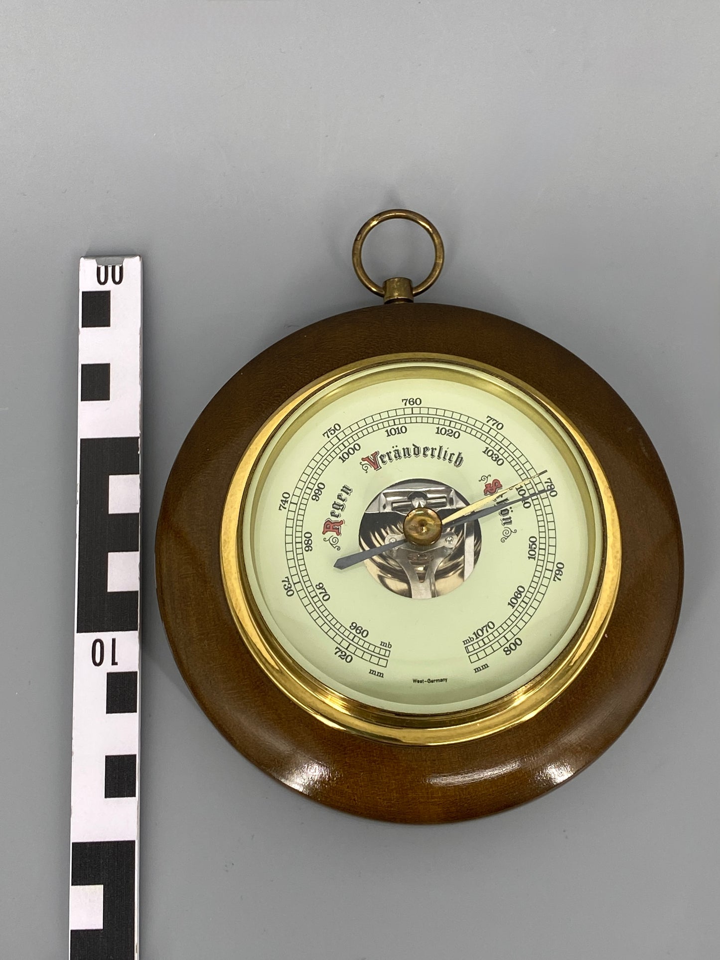 Vintage Aneroidbarometer, Deutschland, 50/60er