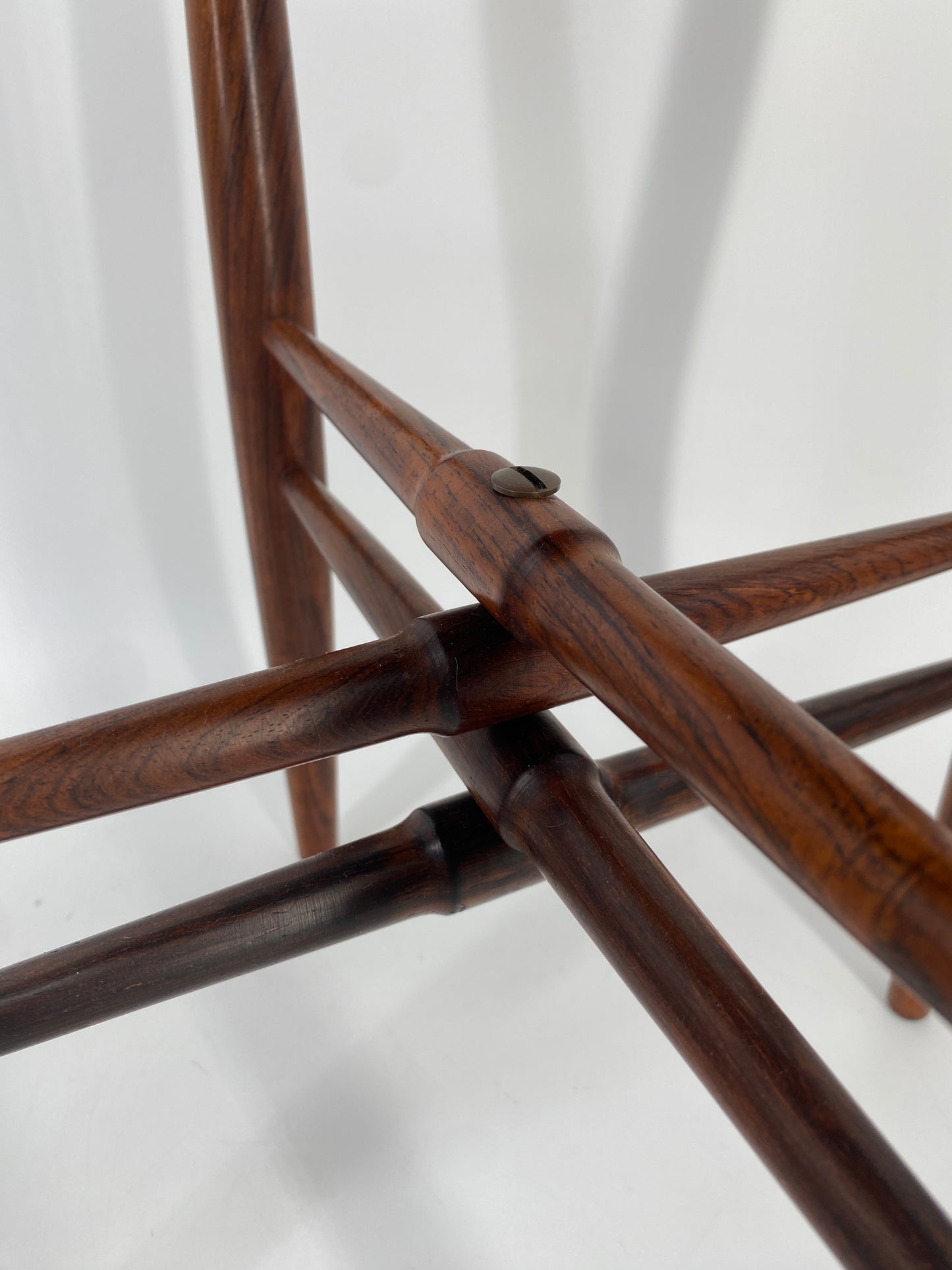 Beistelltisch aus Keramik und Palisander von Arne Basse für Knabstrup, 1960er Dänemark