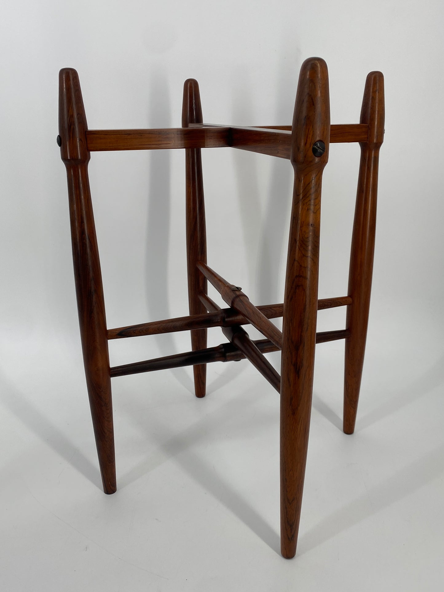 Beistelltisch aus Keramik und Palisander von Arne Basse für Knabstrup, 1960er Dänemark