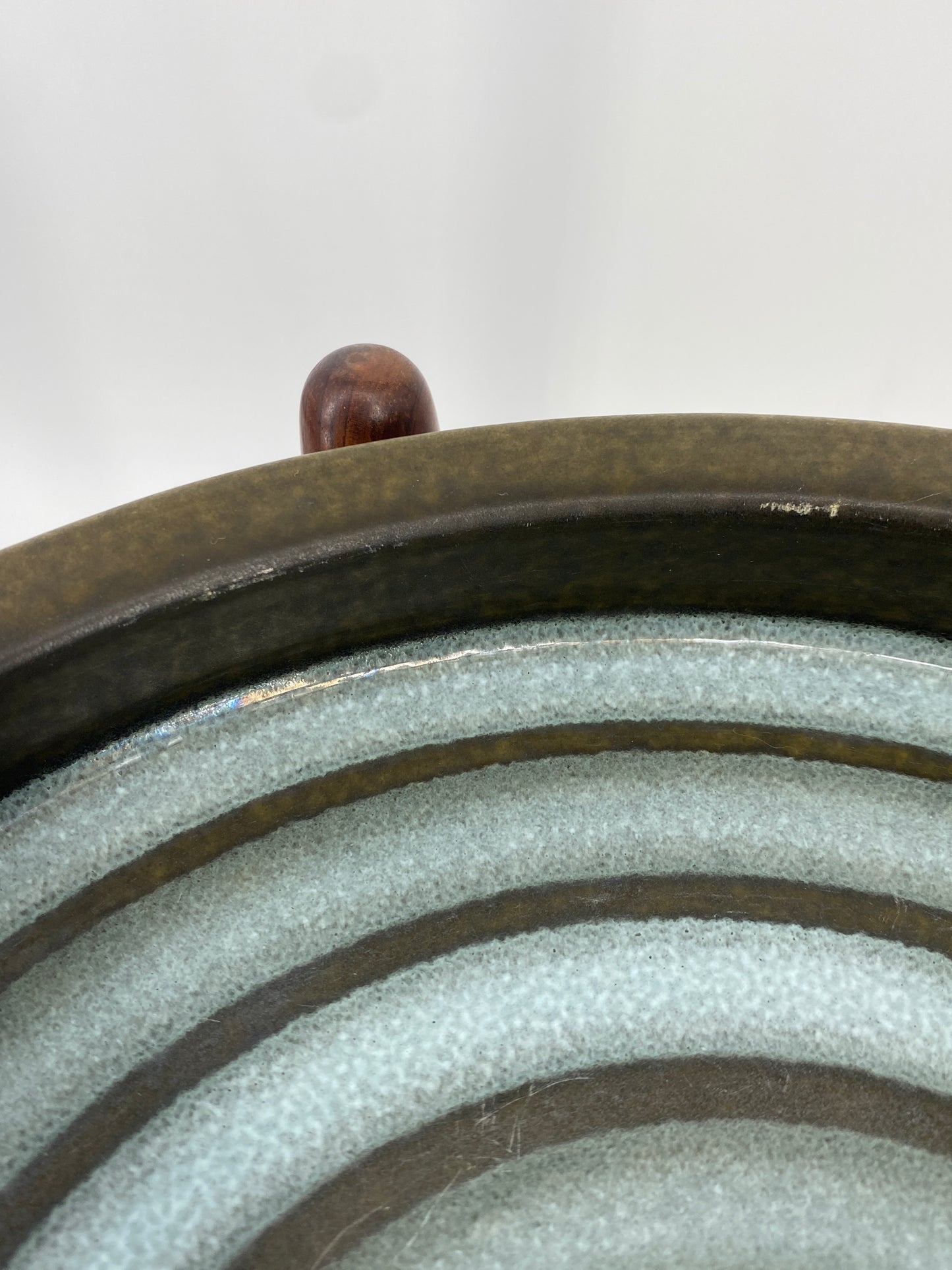 Beistelltisch aus Keramik und Palisander von Arne Basse für Knabstrup, 1960er Dänemark