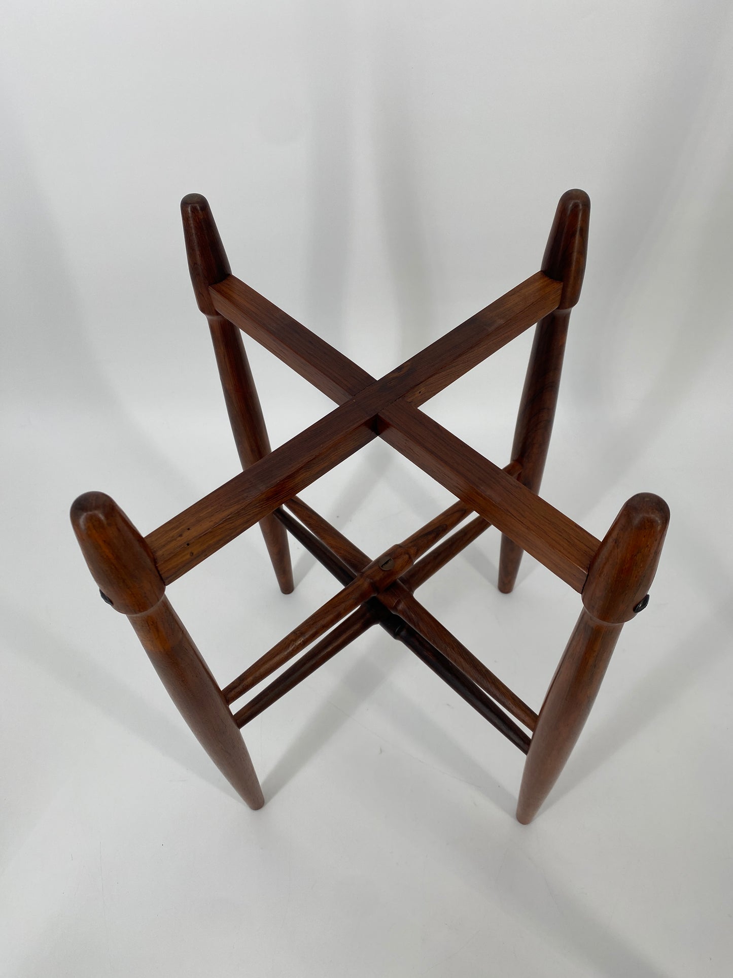 Beistelltisch aus Keramik und Palisander von Arne Basse für Knabstrup, 1960er Dänemark