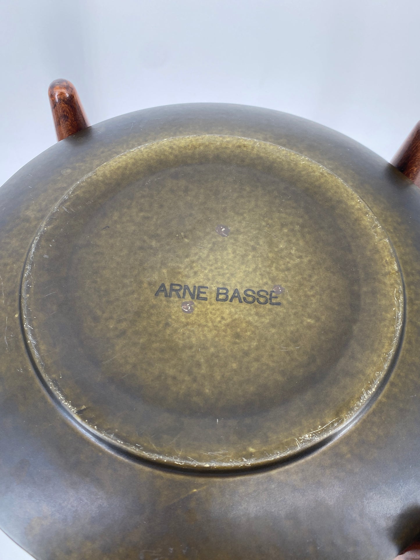 Beistelltisch aus Keramik und Palisander von Arne Basse für Knabstrup, 1960er Dänemark