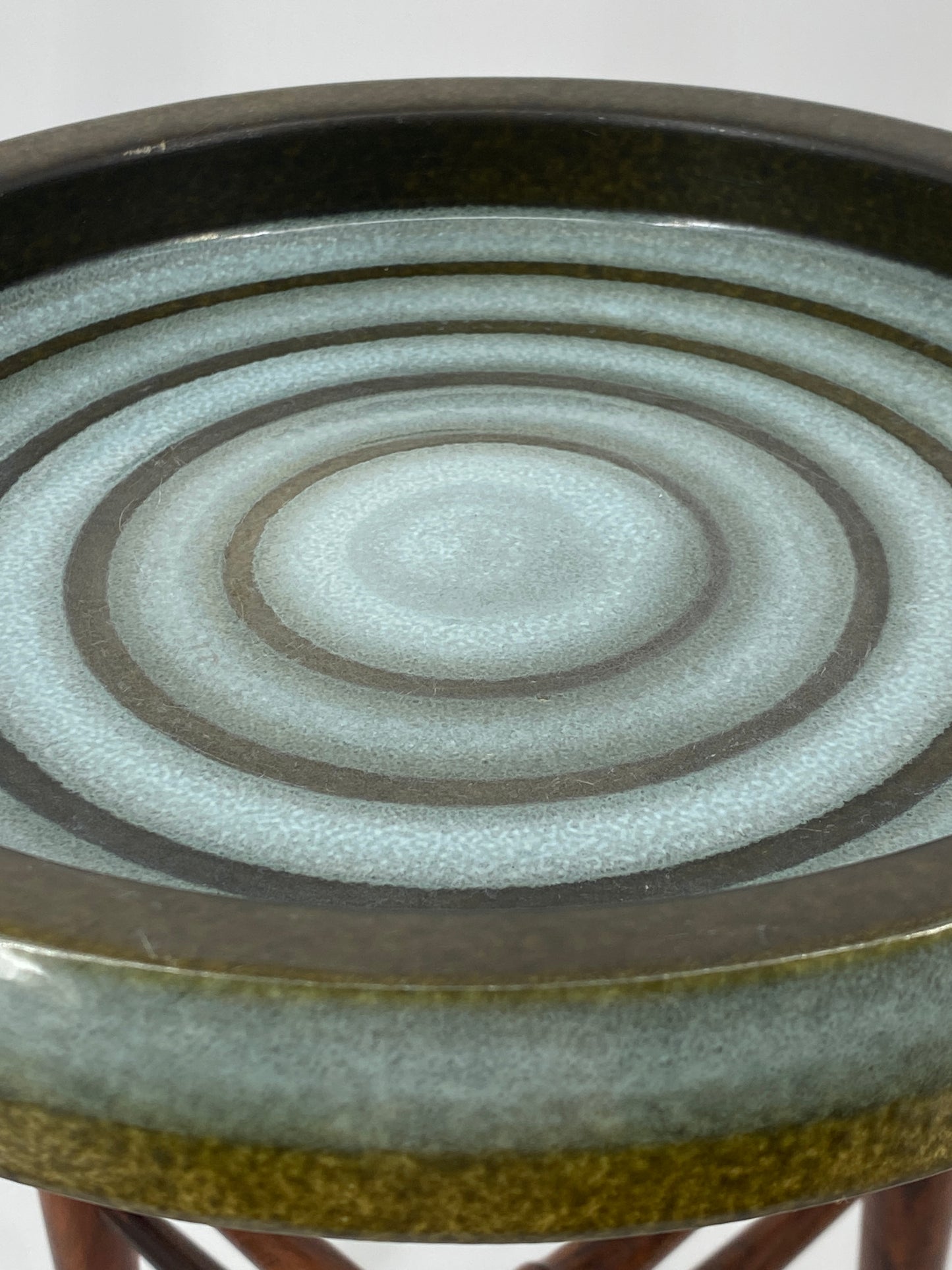 Beistelltisch aus Keramik und Palisander von Arne Basse für Knabstrup, 1960er Dänemark