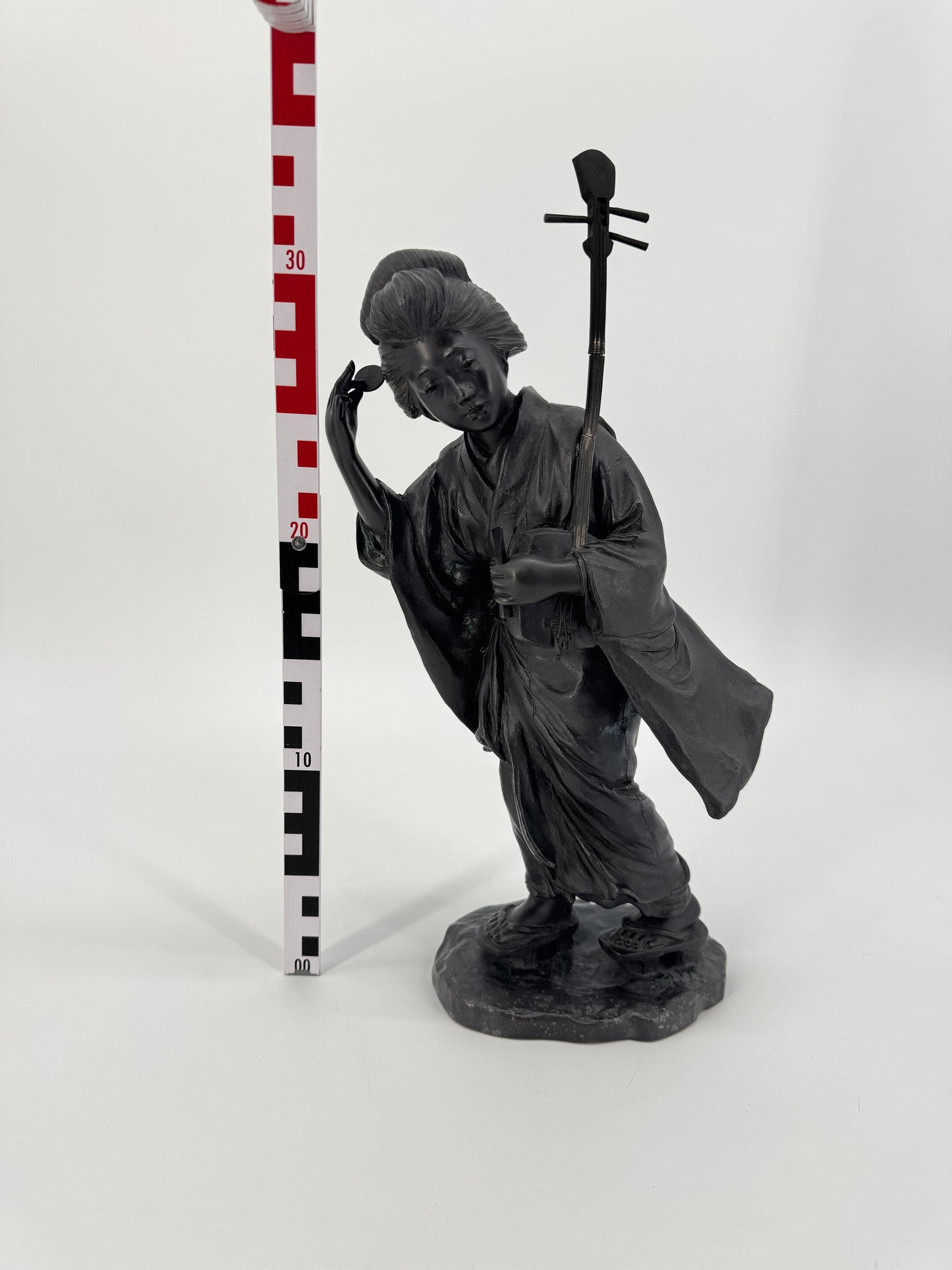 Skulptur / Okimono aus Bronze aus Japan, Meiji Periode