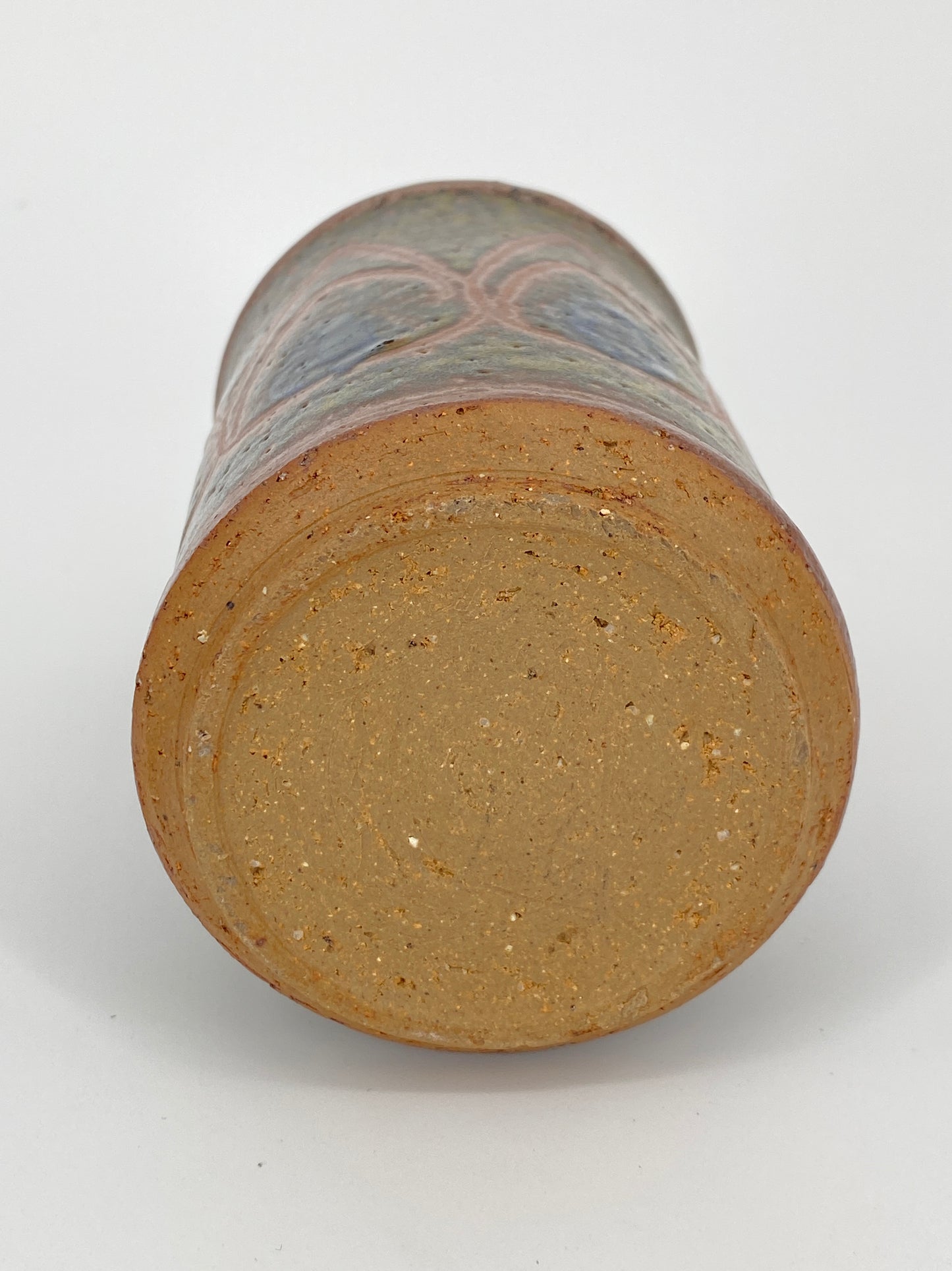 Studiokeramik Vase mit handgeschriebener Signatur aus Dänemark