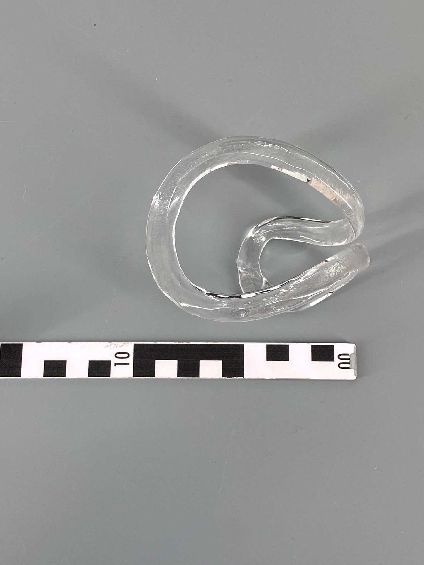 40 Glasringe für den Kronleuchter "Giogali" von Angelo Mangiarotti für Vistosi, Italien, 1966