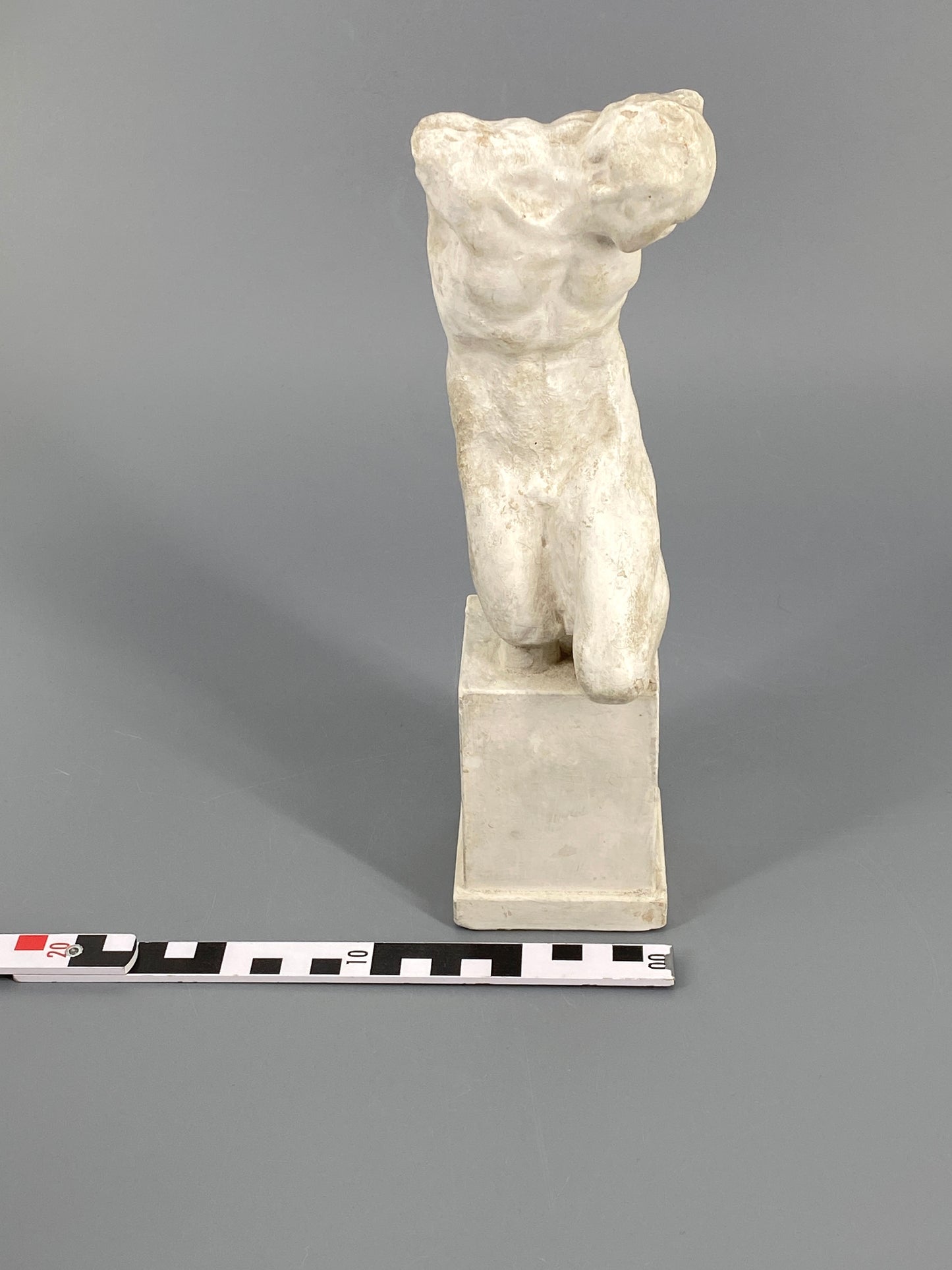 Replik Gips Torso "Schächer am Kreuz" von Michelangelo, Gipsformerei der Staatlichen Museen zu Berlin