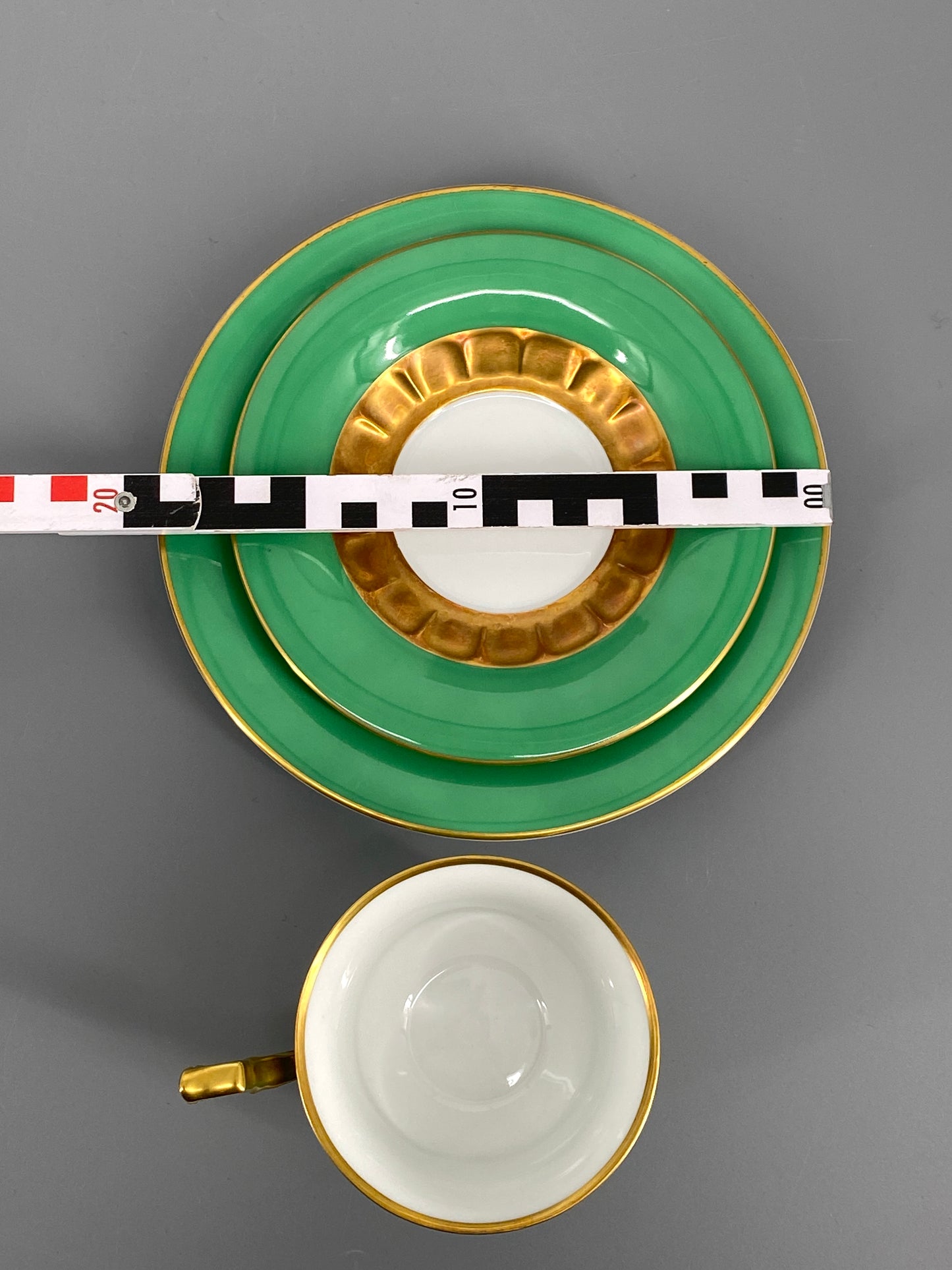 12 bunte Porzellan Gedecke, 36 Teilig, von Heinrich H&C Selb, Deutschland