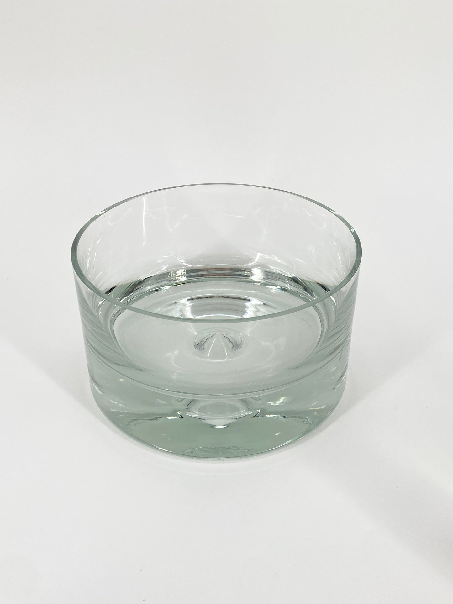 Große mundgeblasene Glasschale