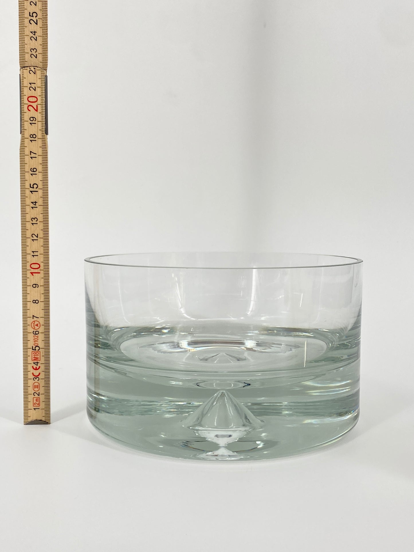 Große mundgeblasene Glasschale