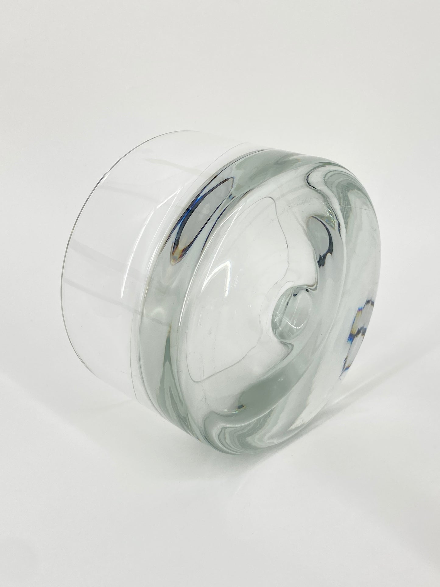 Große mundgeblasene Glasschale