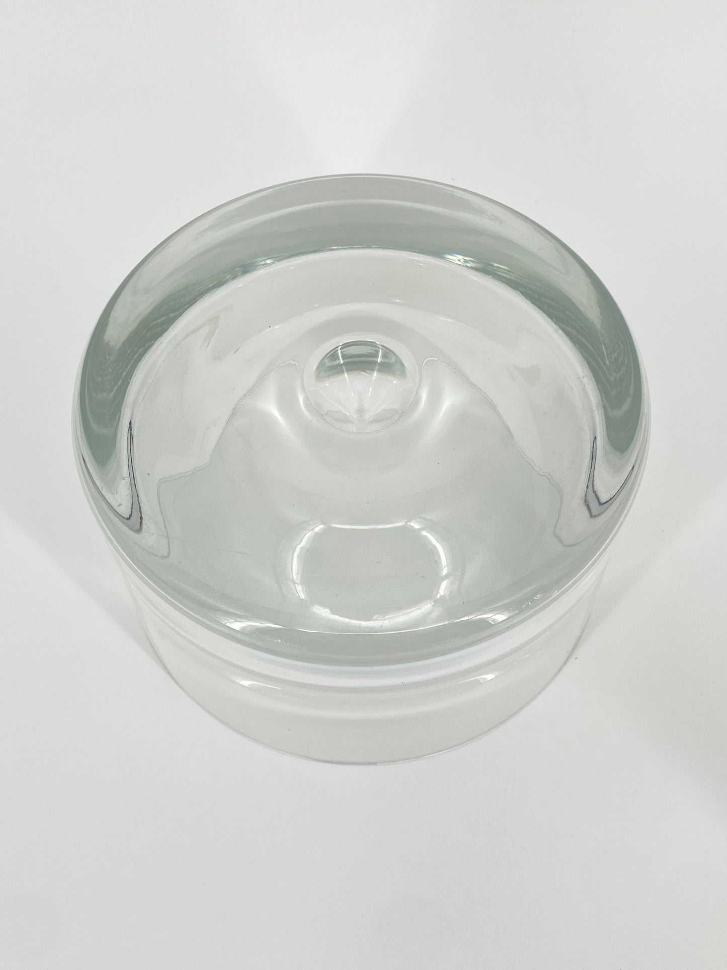 Große mundgeblasene Glasschale