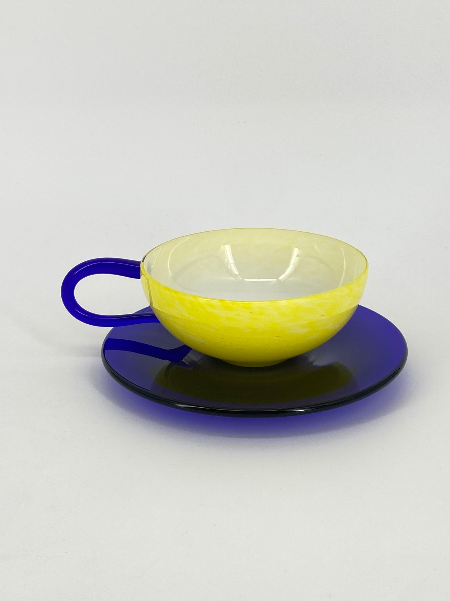 Muranoglas Tasse von Ivan Baj für Arcade, Italy, limiterte Auflage 1/100