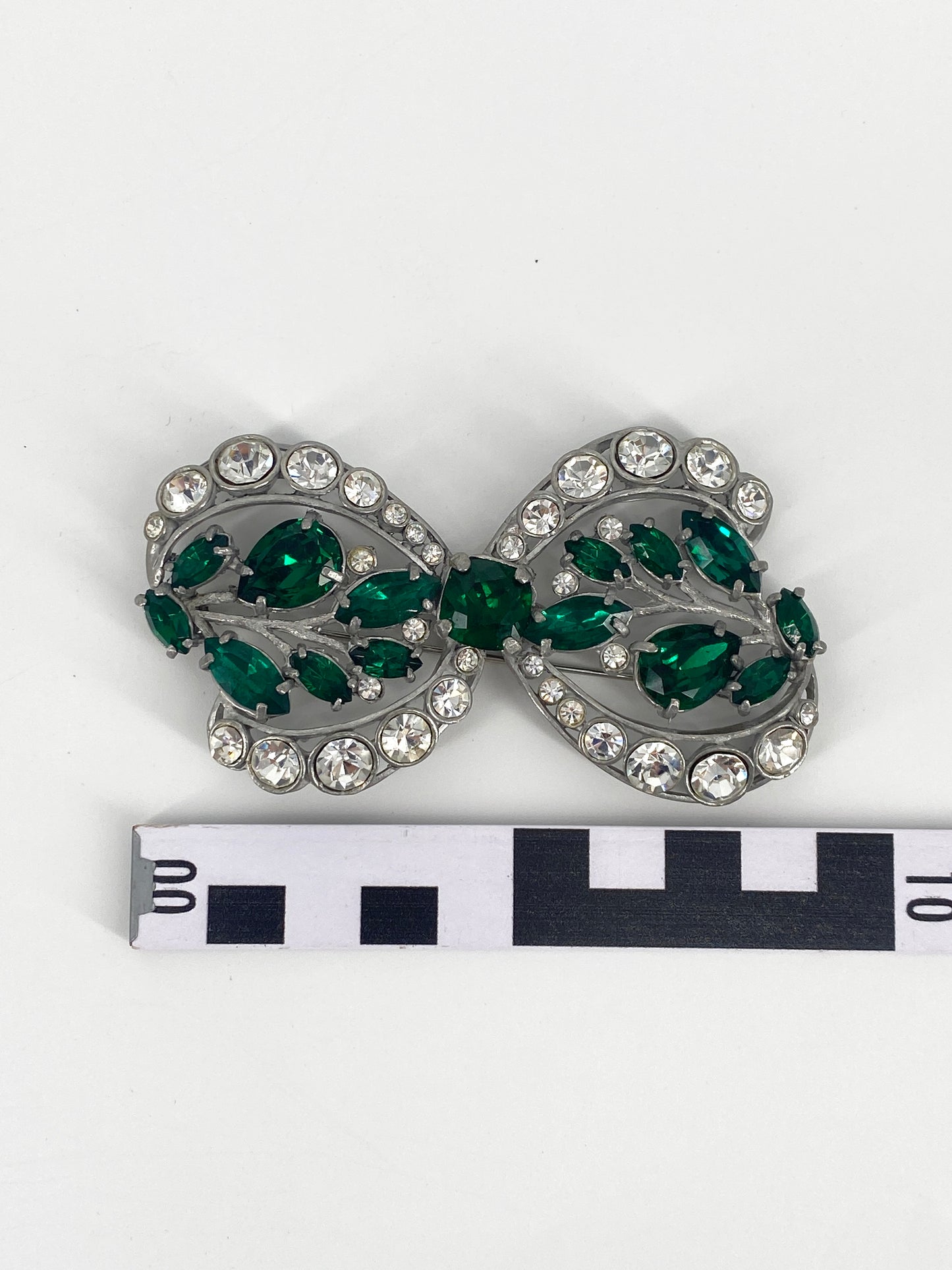 Art Deco Brosche von Eisenberg, USA 30er 40er