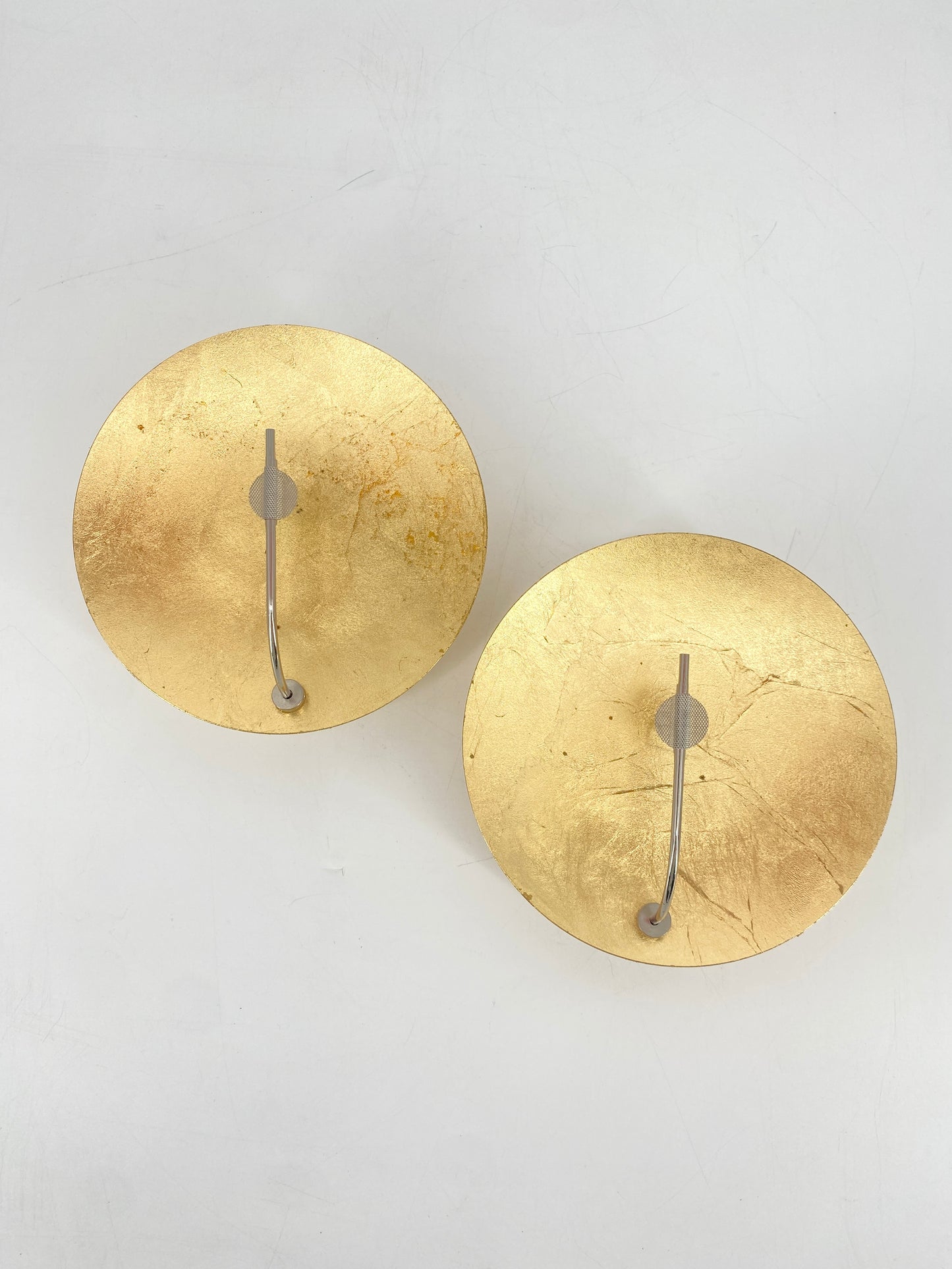 2x Wandlampe "Luna W" von Enzo Catellani für Catellani & Smith, Italien