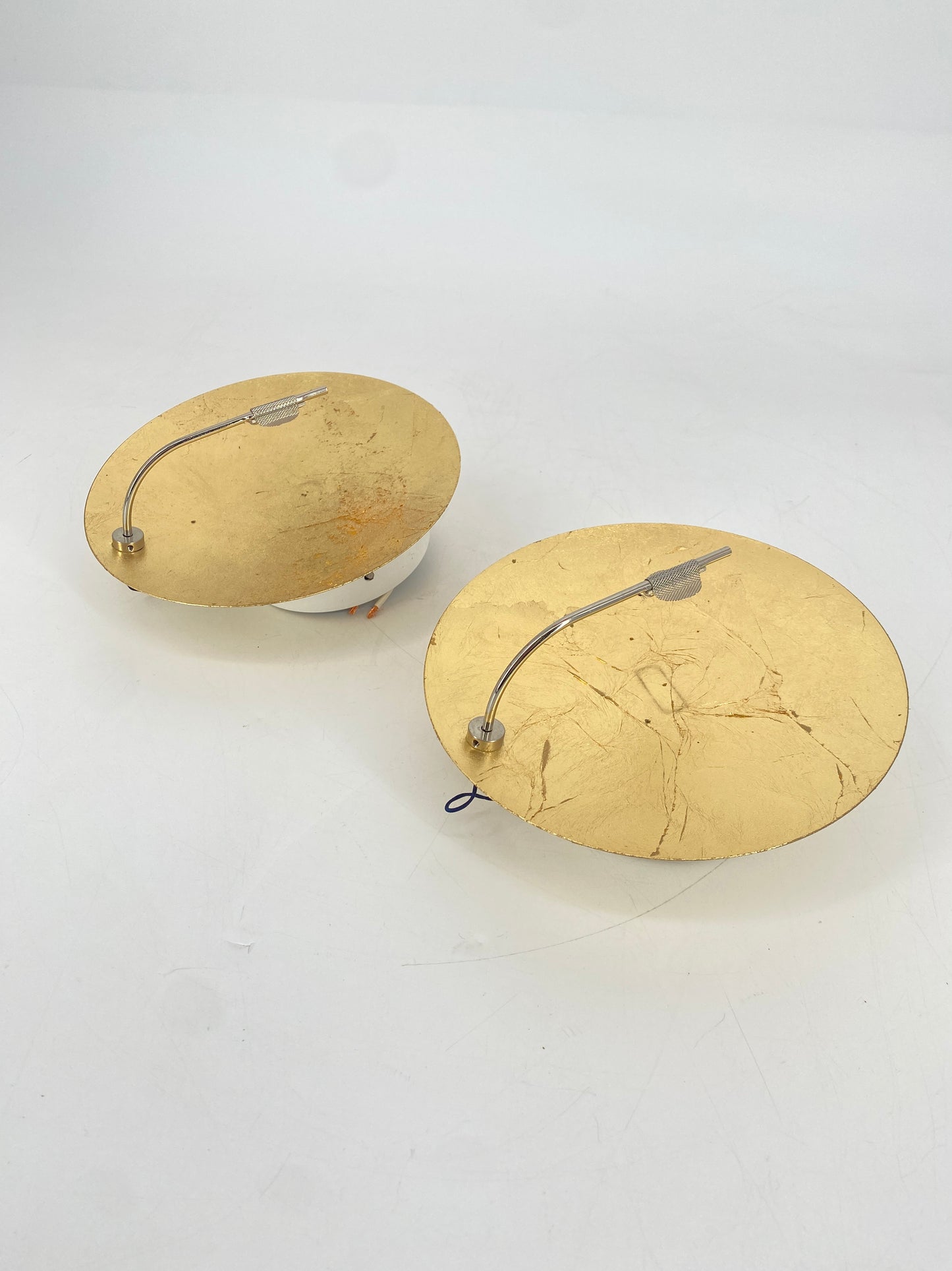 2x Wandlampe "Luna W" von Enzo Catellani für Catellani & Smith, Italien