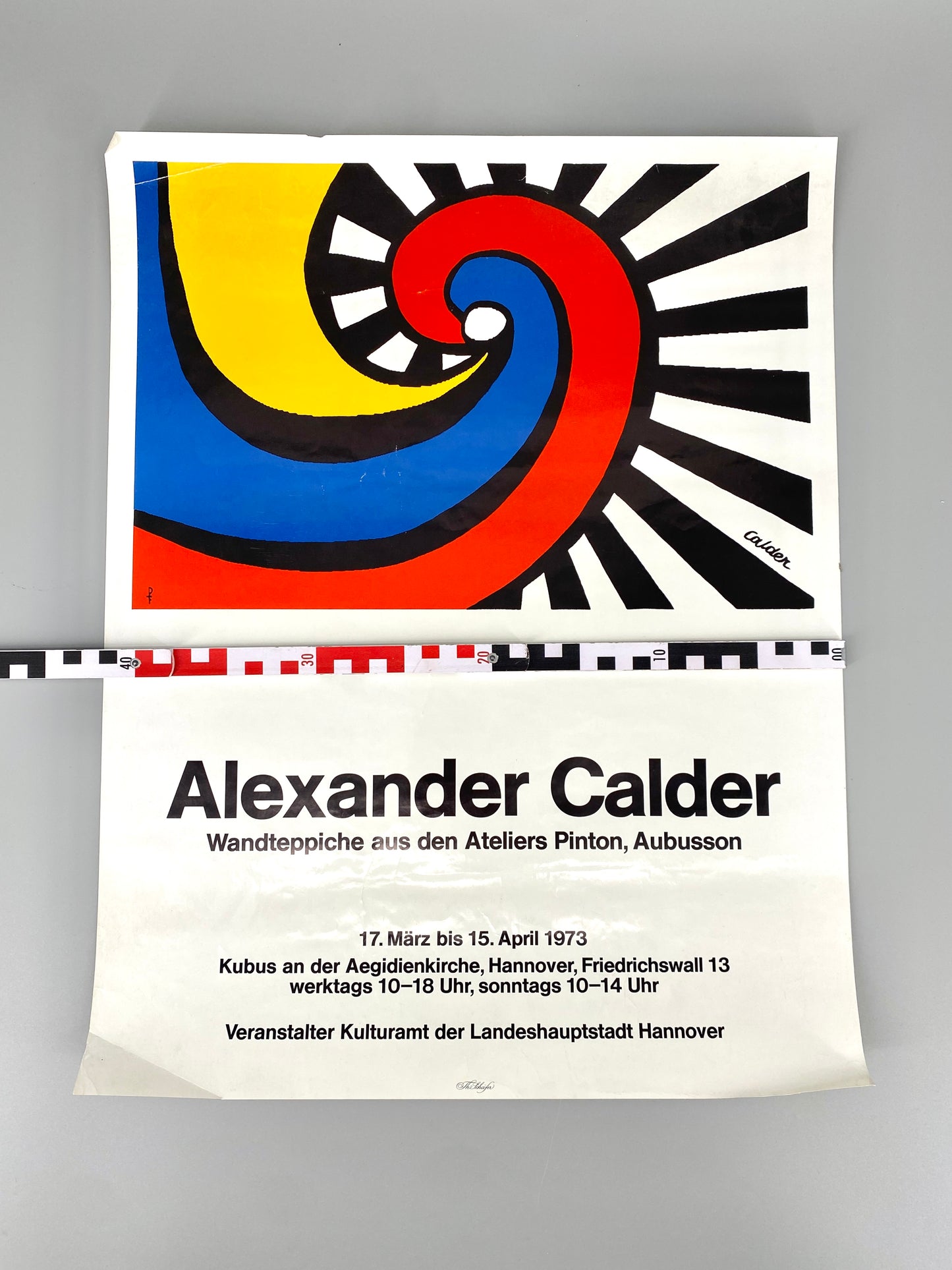 Plakat Alexander Calder - Wandteppiche aus den Ateliers Pinton