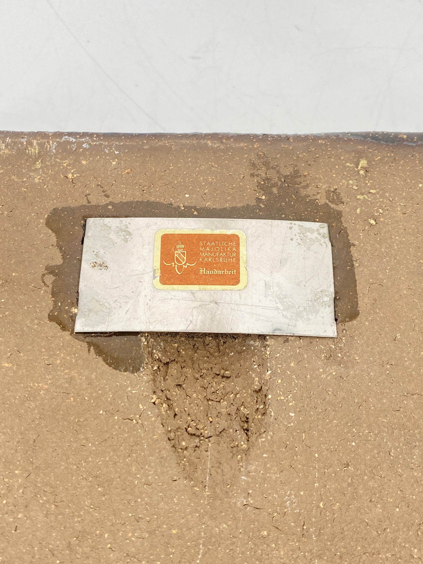 Wandkachel "7840" von Marianne Gaiser für Staatliche Majolika Manufaktur Karlsruhe, 1976 Deutschland