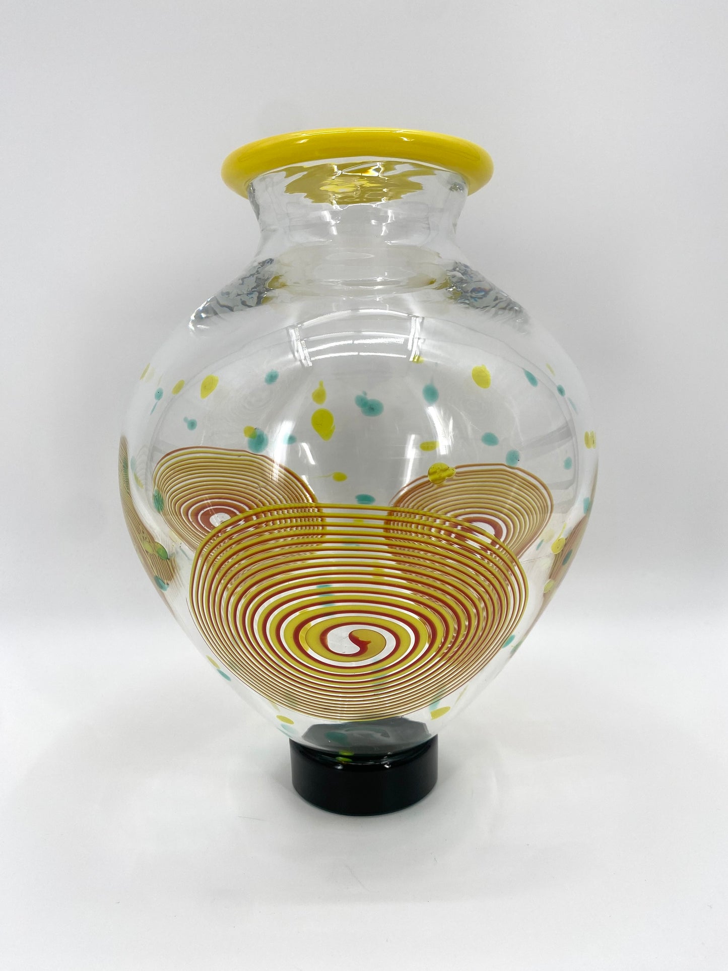 Vase "Dei Solari" von Giovanni Levanti für Salviati, 1992