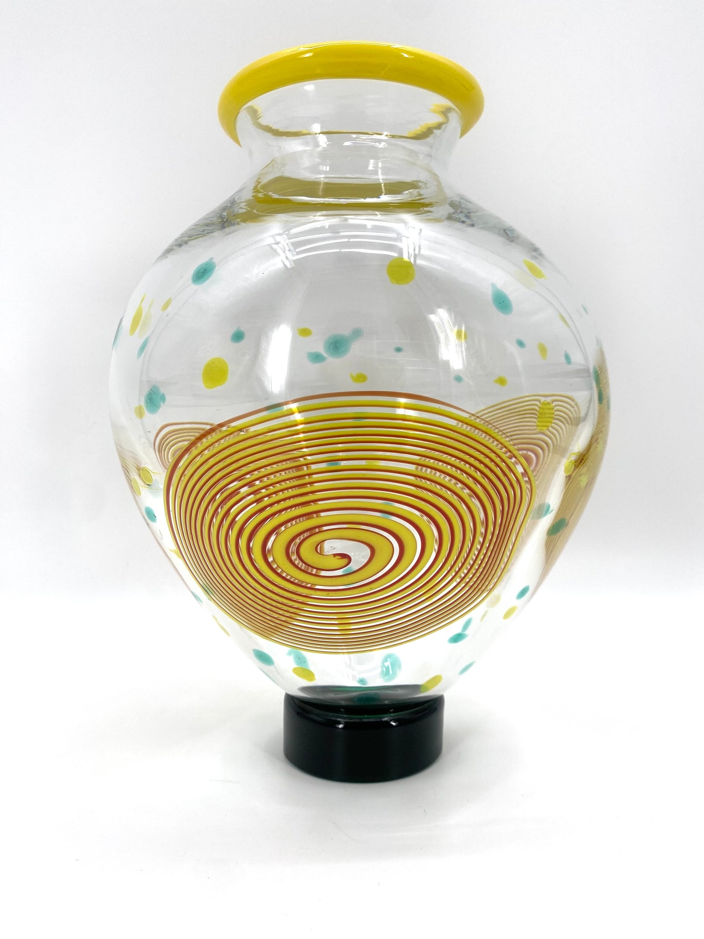 Vase "Dei Solari" von Giovanni Levanti für Salviati, 1992