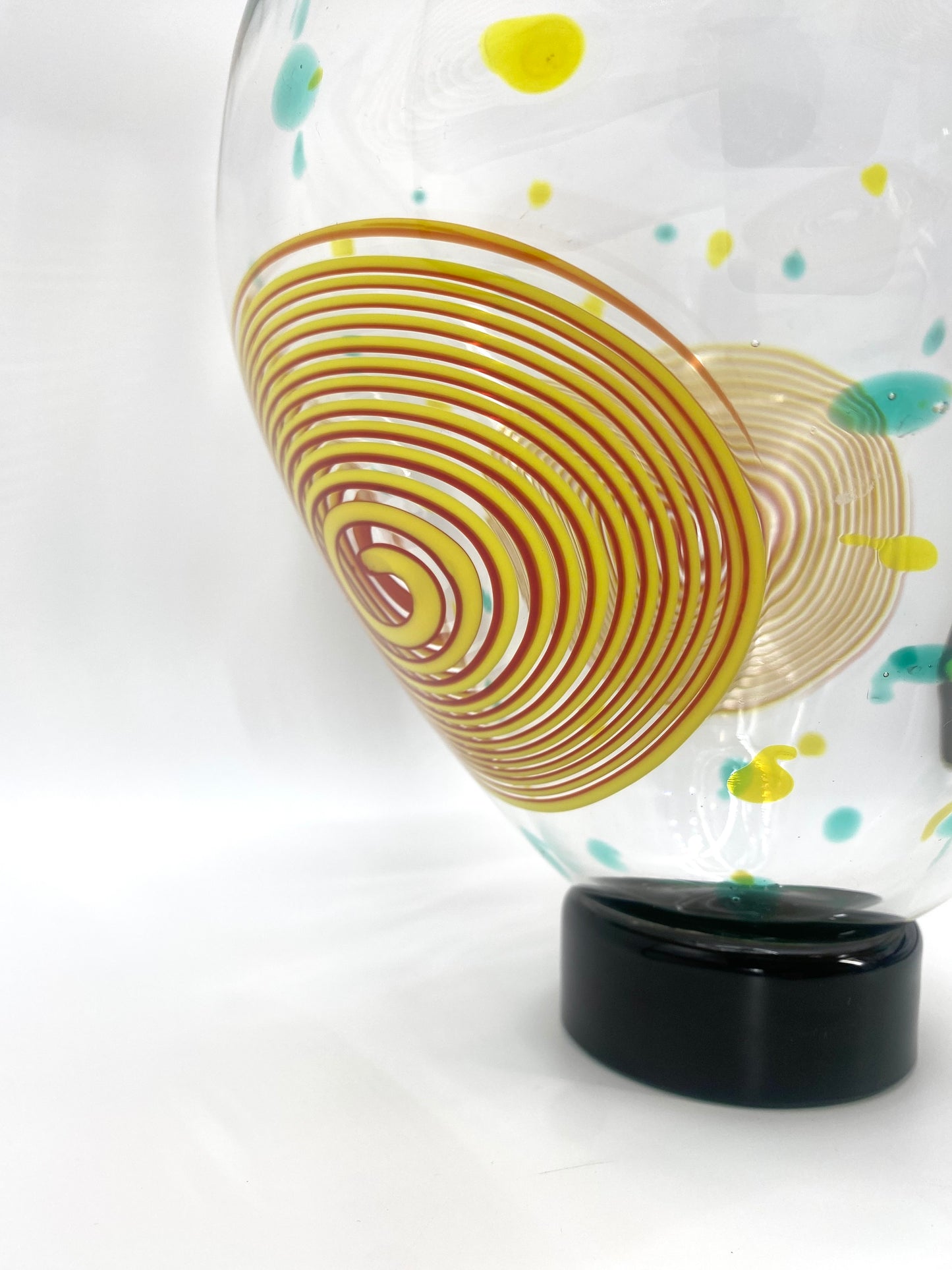 Vase "Dei Solari" von Giovanni Levanti für Salviati, 1992