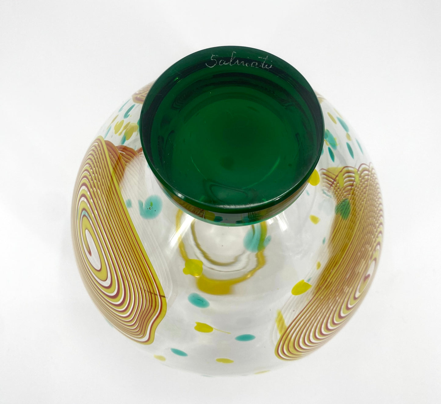 Vase "Dei Solari" von Giovanni Levanti für Salviati, 1992