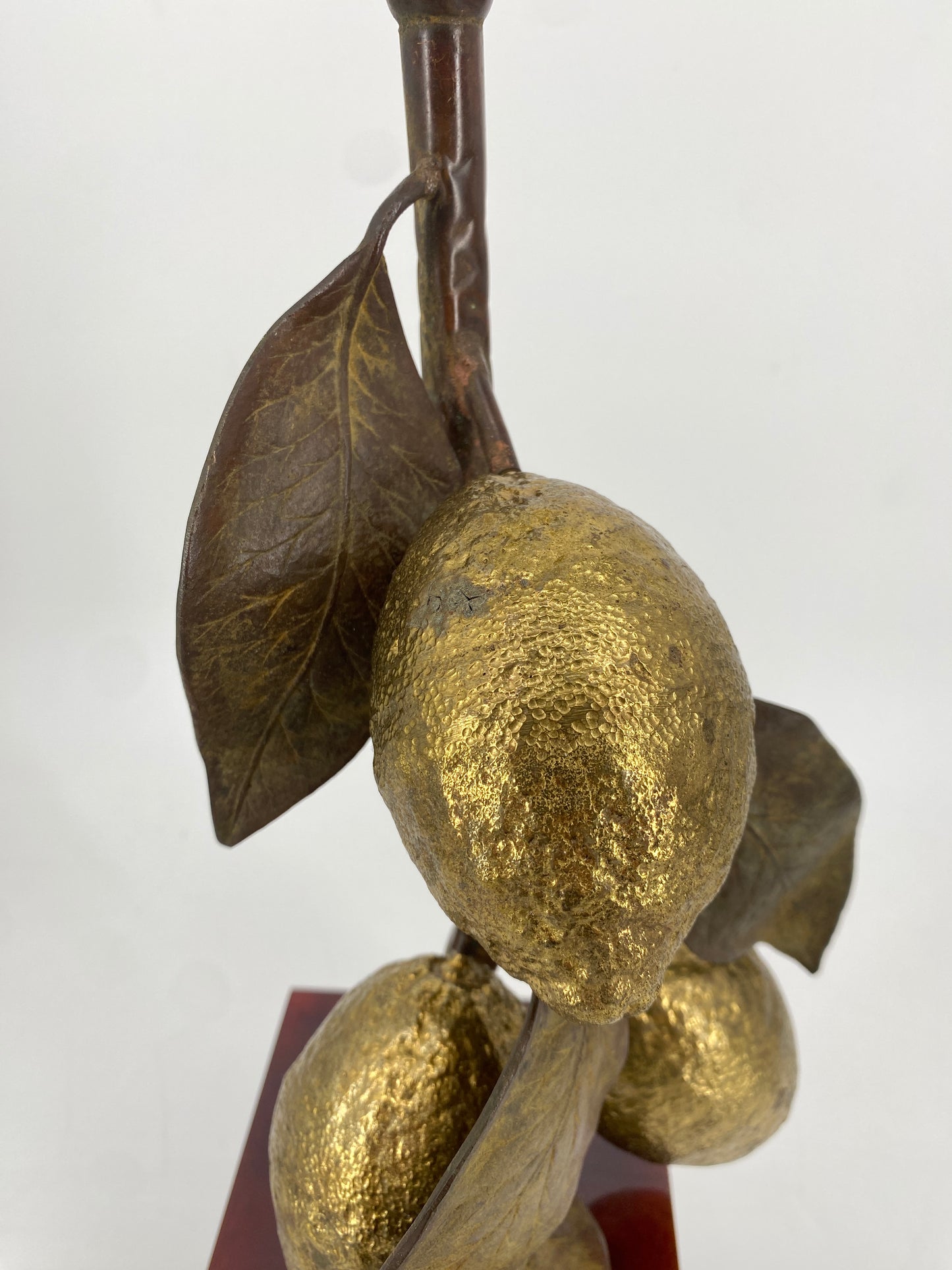 Tischlampe "Zitronen" von Maison Charles, Frankreich, 1970er