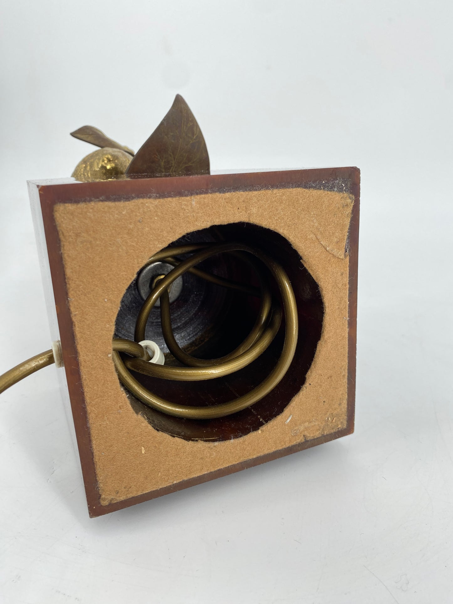Tischlampe "Zitronen" von Maison Charles, Frankreich, 1970er
