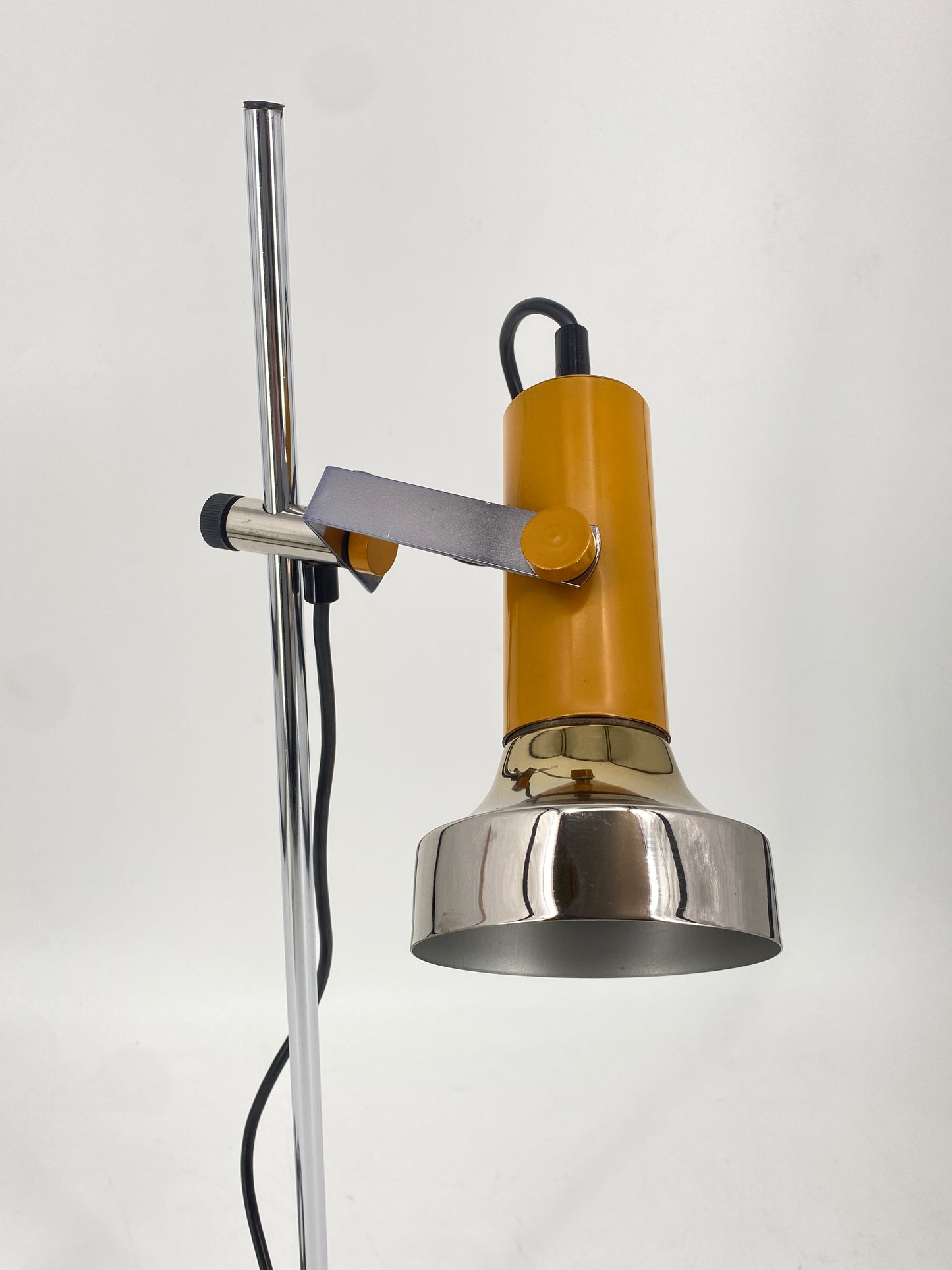 Tischlampe aus Metall im Space Age Stil von Simon & Schelle, 1970er Deutschland