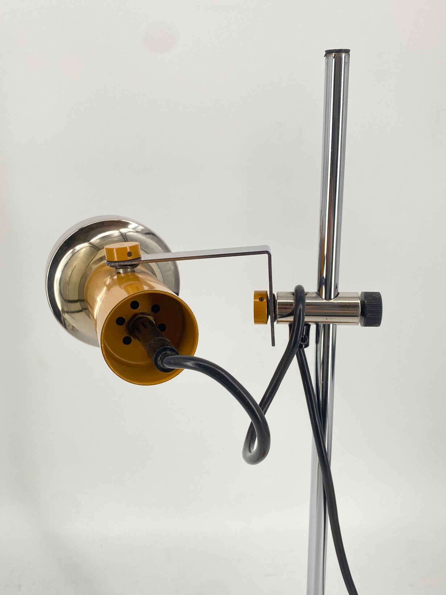 Tischlampe aus Metall im Space Age Stil von Simon & Schelle, 1970er Deutschland