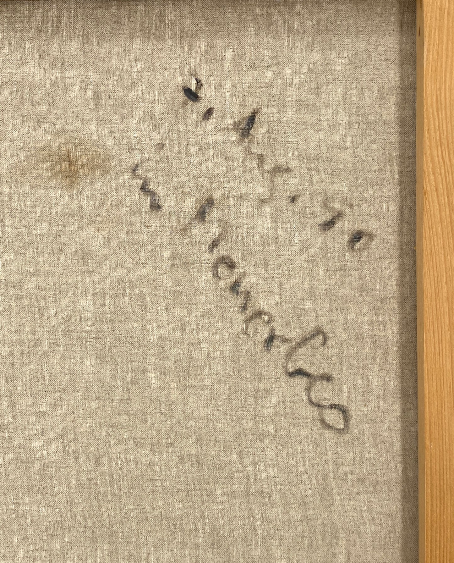 Ölgemälde "Porträt von Katharina Kurz" von Roland Ladwig auf Leinwand, 1990