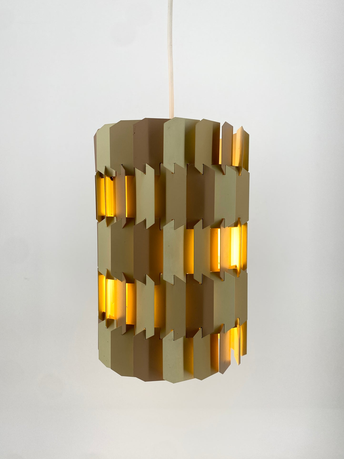 Deckenlampe "Facet" von Louis Weisdorf für Lyfa, Dänemark 1960er