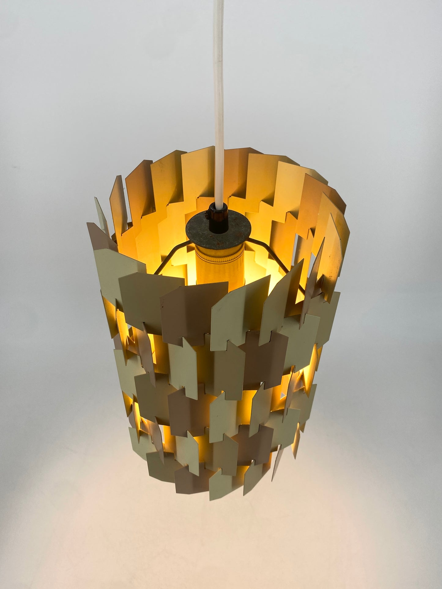 Deckenlampe "Facet" von Louis Weisdorf für Lyfa, Dänemark 1960er