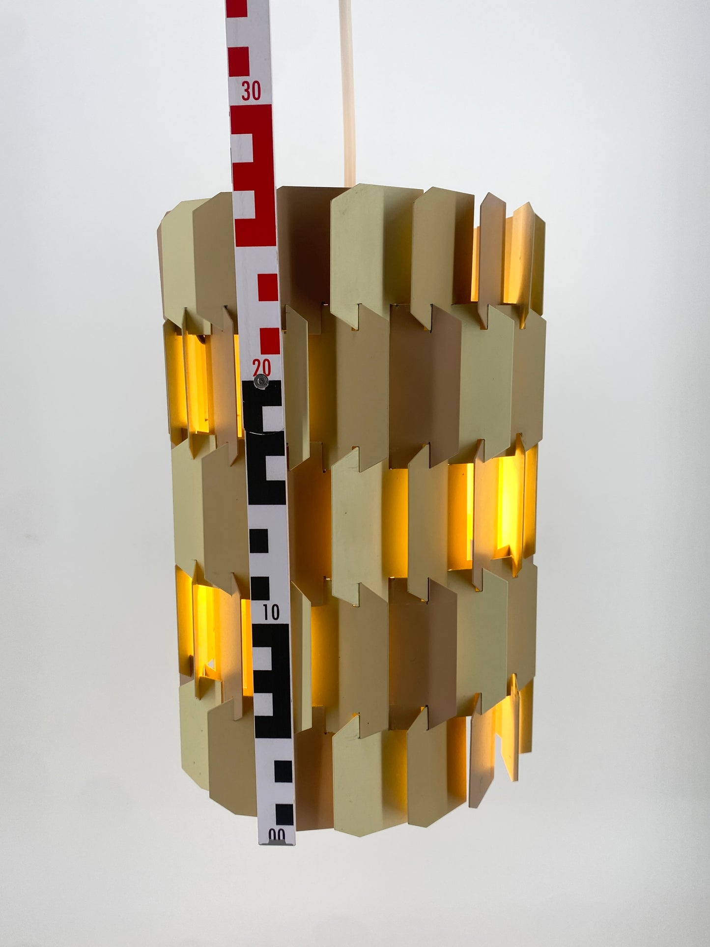 Deckenlampe "Facet" von Louis Weisdorf für Lyfa, Dänemark 1960er