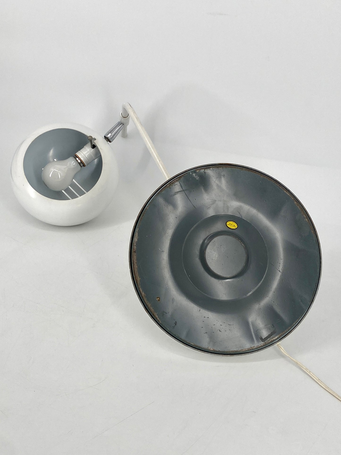 Space Age Tischlampe "Portable Lamp" von Underwriters Labratories, USA