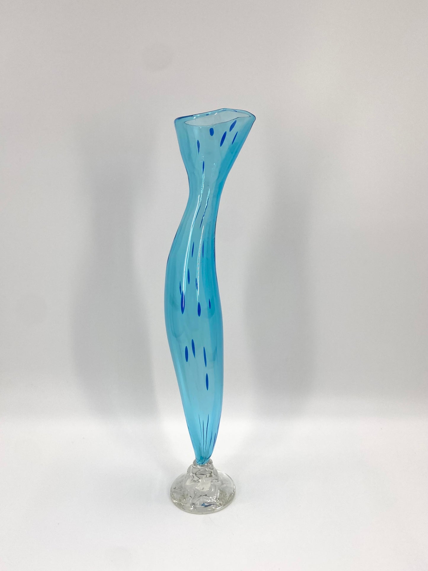 Vase "Tirreno" (Serie "Vasi del mare") von Anna Gili für Salviati, 1992