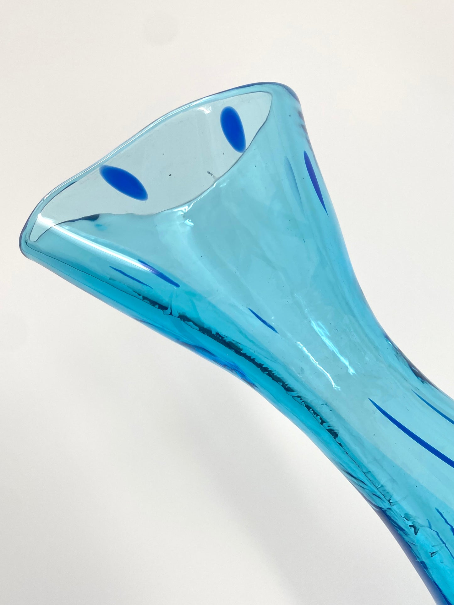 Vase "Tirreno" (Serie "Vasi del mare") von Anna Gili für Salviati, 1992