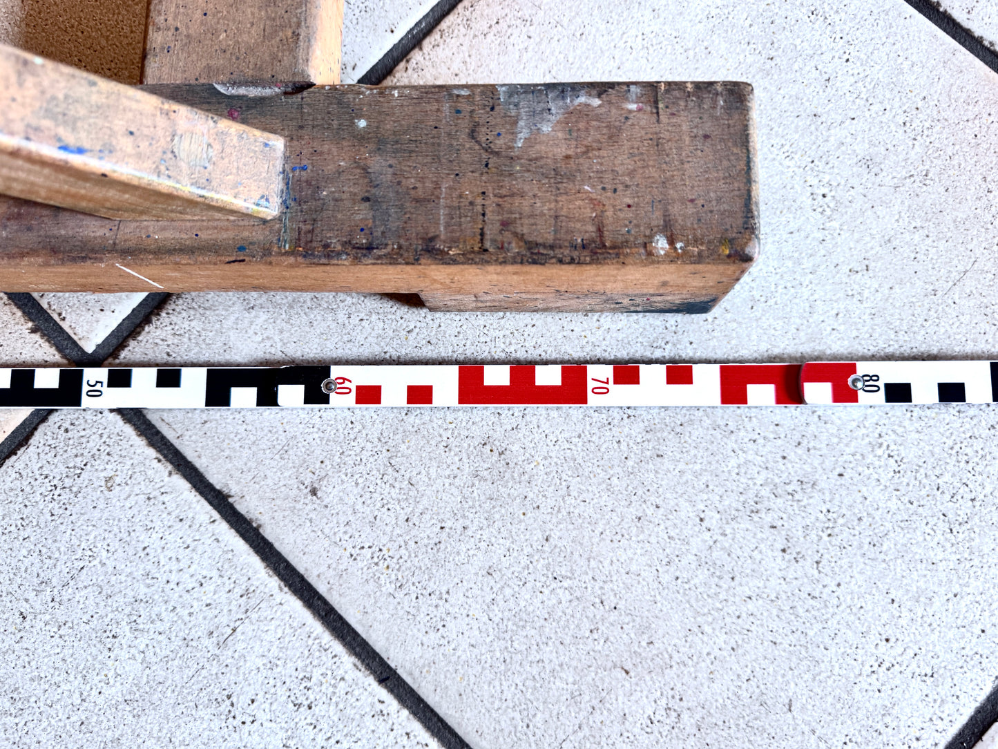 Massive Staffelei 150 cm Formathöhe, Höhenverstellbar