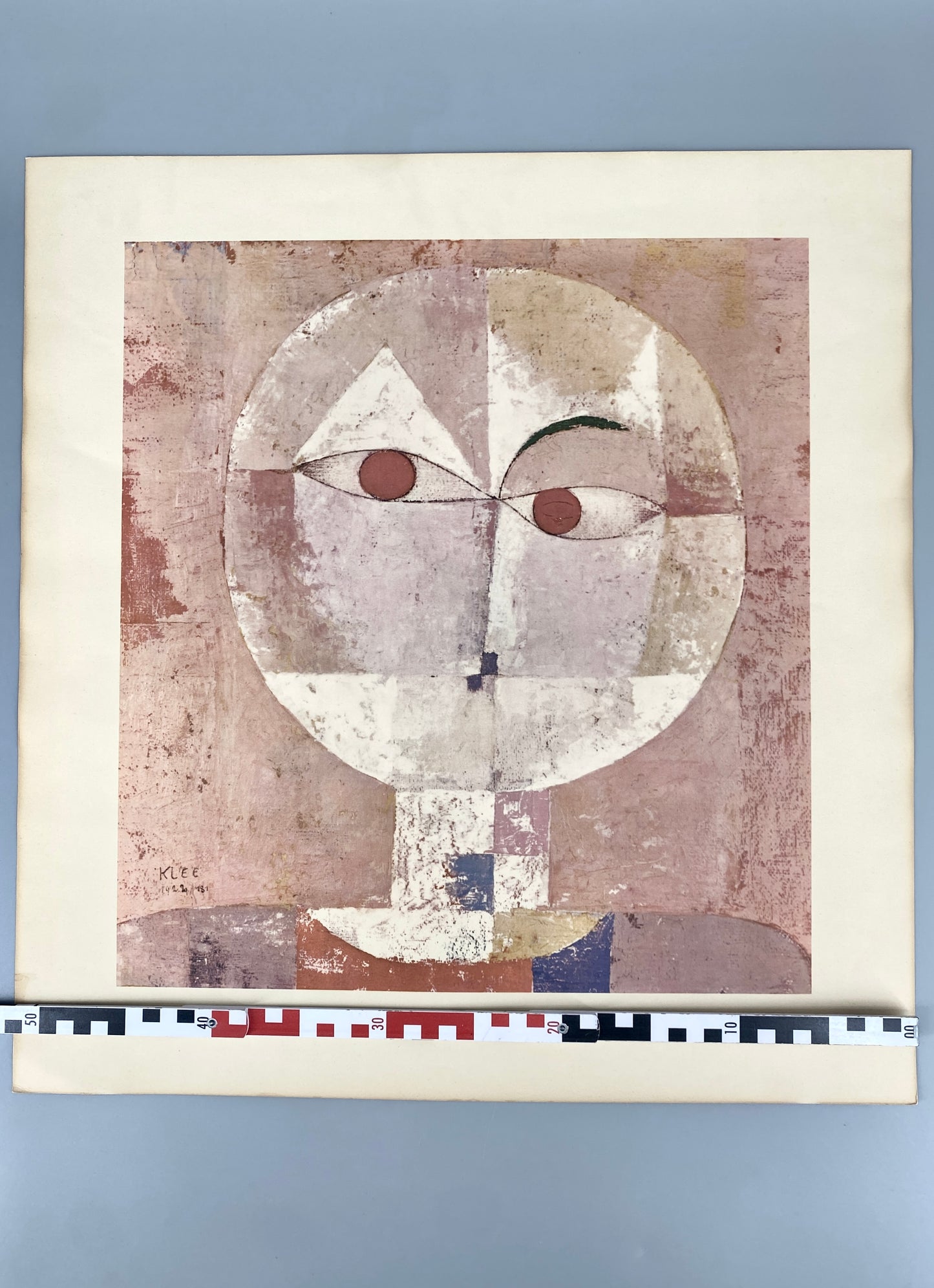 Paul Klee - Senecio (Baldkreis). Kunstdruck