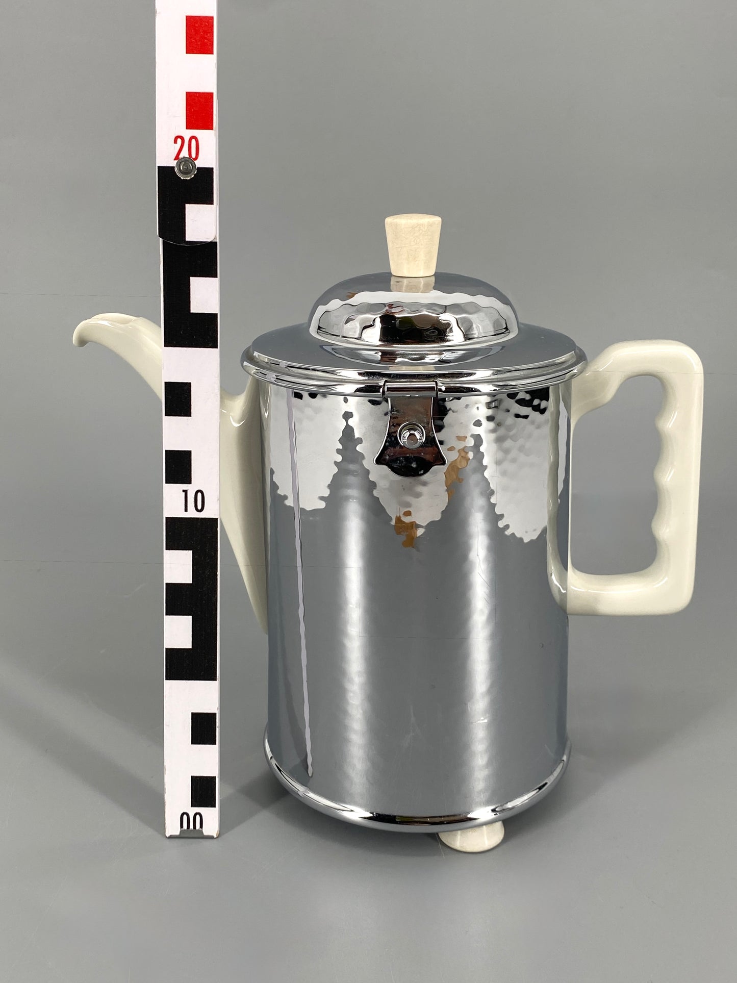 0,5 L Thermoskanne von SUS Bauscher-Lizenz, mit Porzellan von Thomas (Rosenthal), Deutschland, 30er