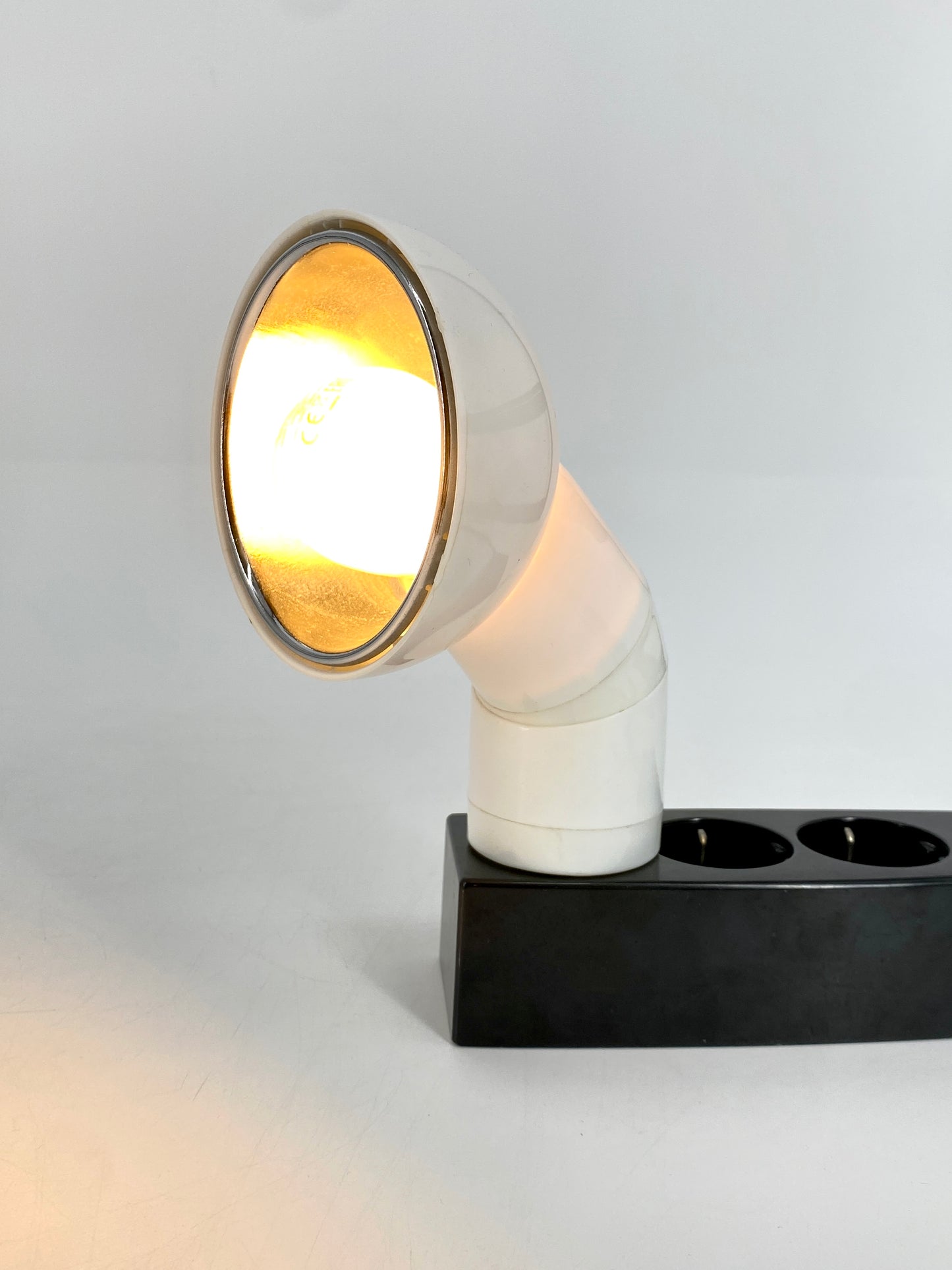 Steckdosenlampe von Bendt Hansen aus Kunststoff, 80er