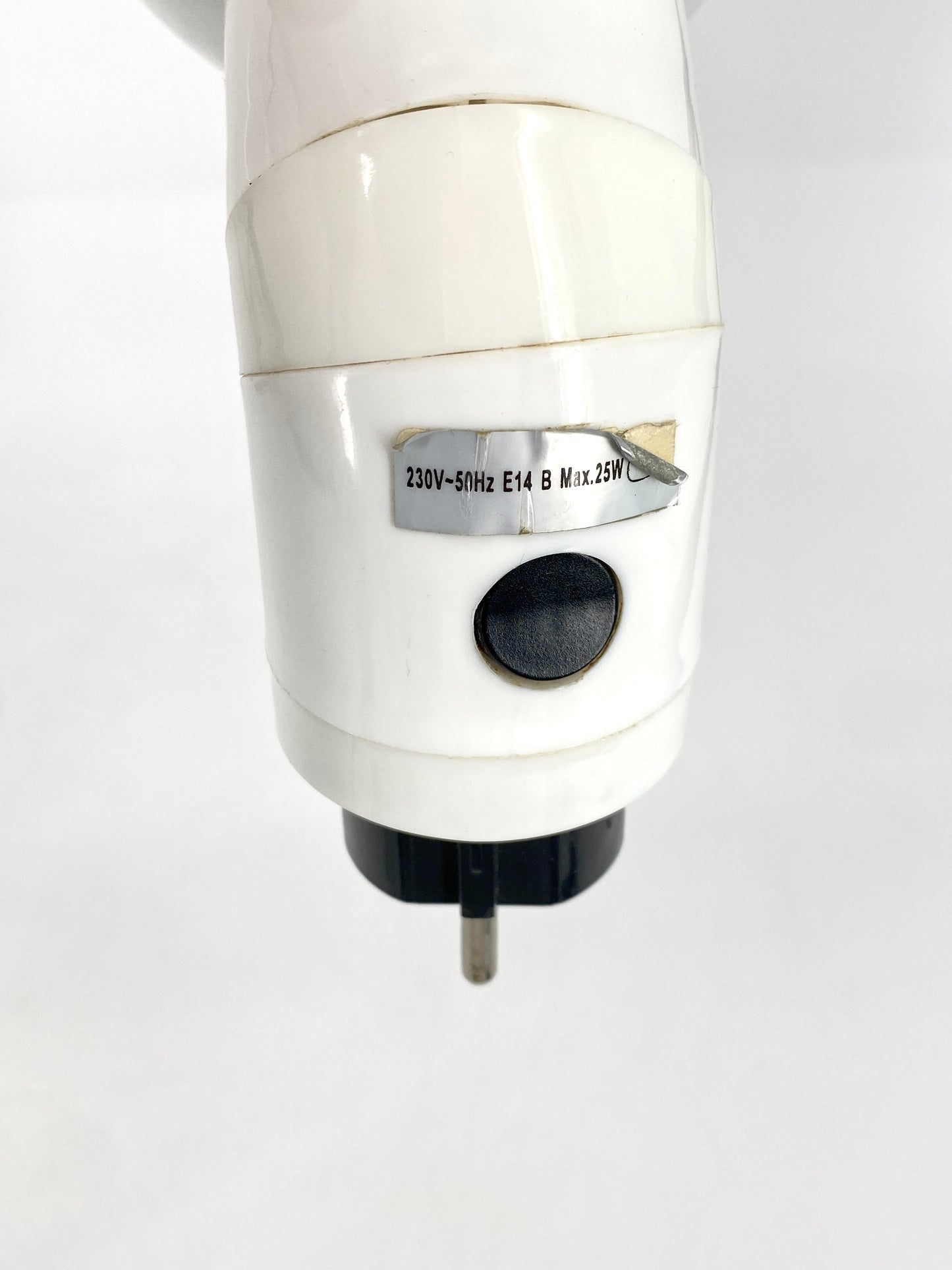 Steckdosenlampe von Bendt Hansen aus Kunststoff, 80er