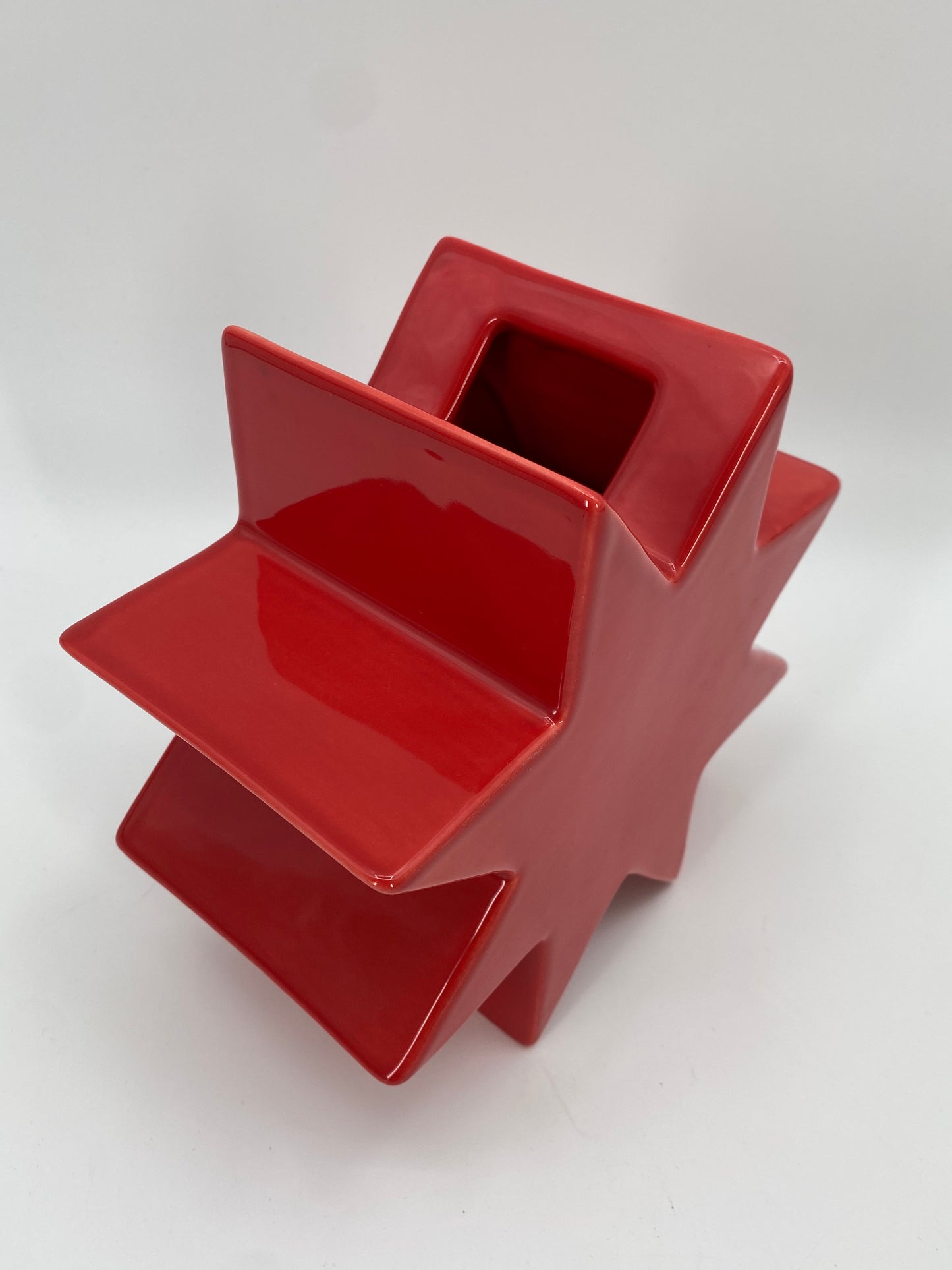 Vase "Hsing" (Serie "Pop-Keramik") von Ettore Sottsass für Anthologie Quartett, um 1968